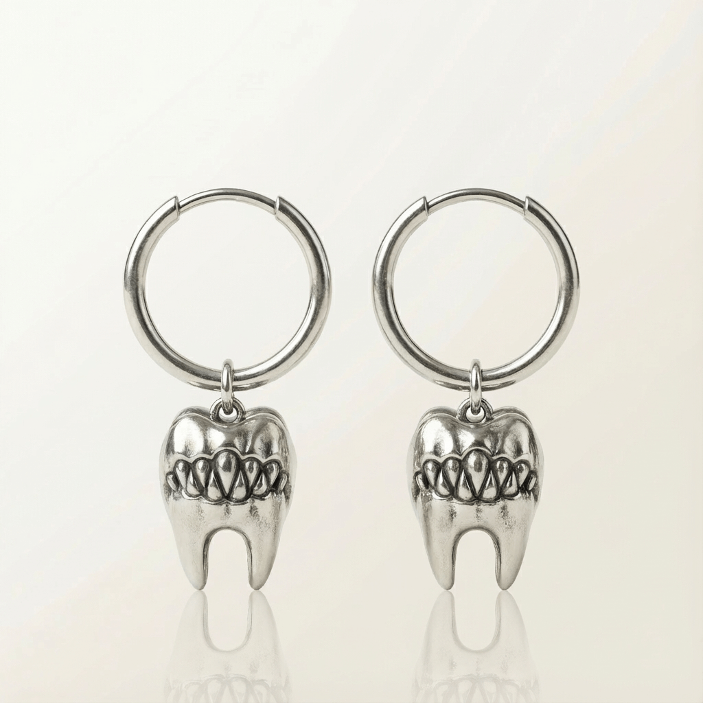 Silver Savage Bite · Necklace