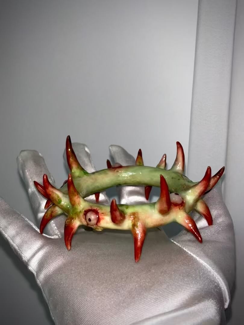 Praying Mantis Bangle