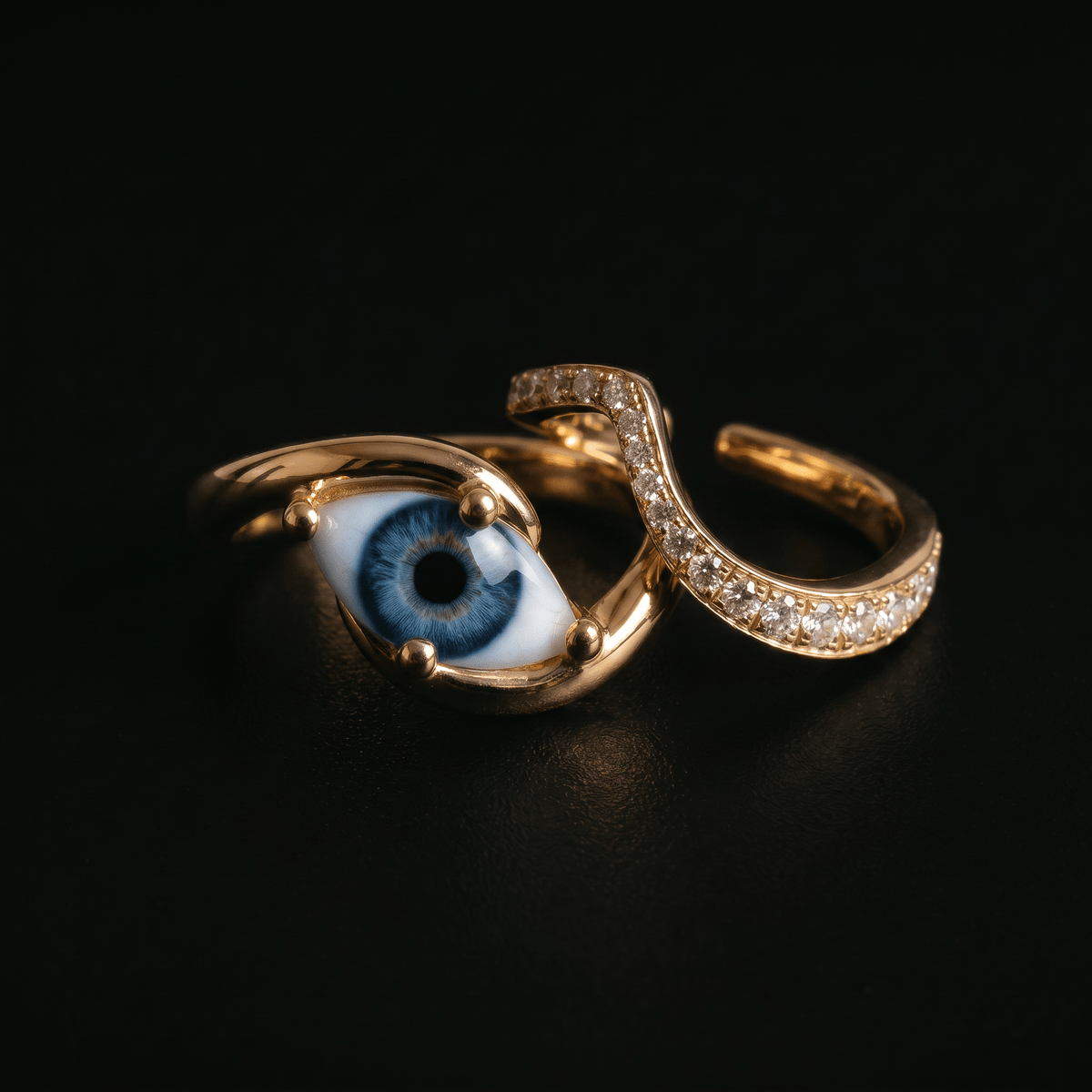 Vowbind · Marquise Devotion Ring & Band
