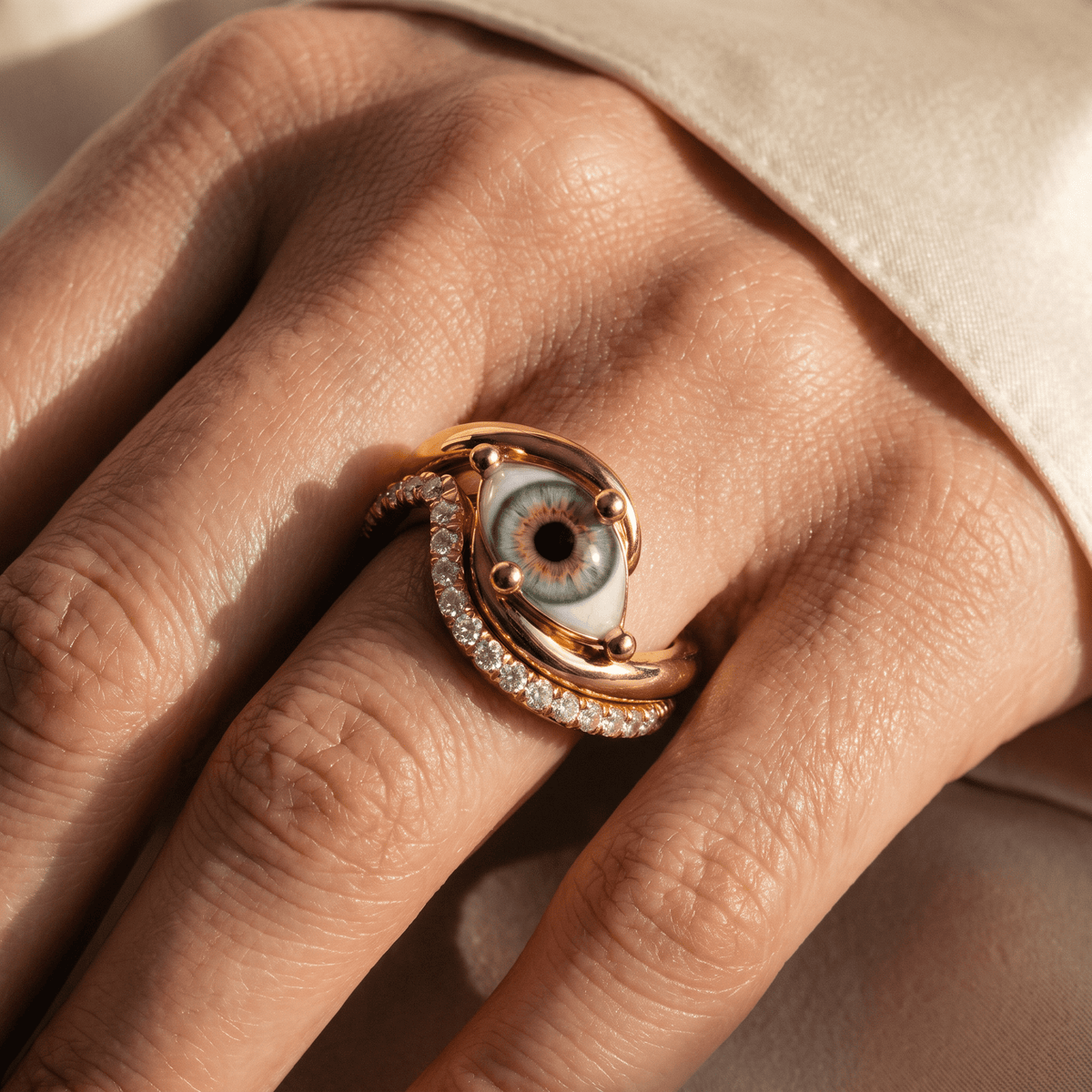 Vowbind · Marquise Devotion Ring & Band