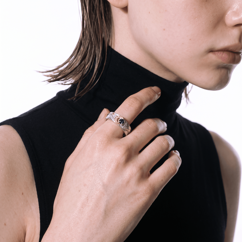 Vowbind · Moonlit Ring Set