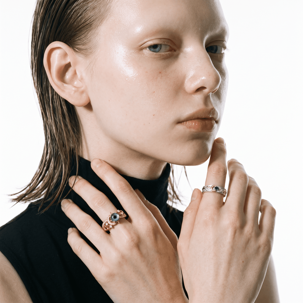 Vowbind · Moonlit Ring Set