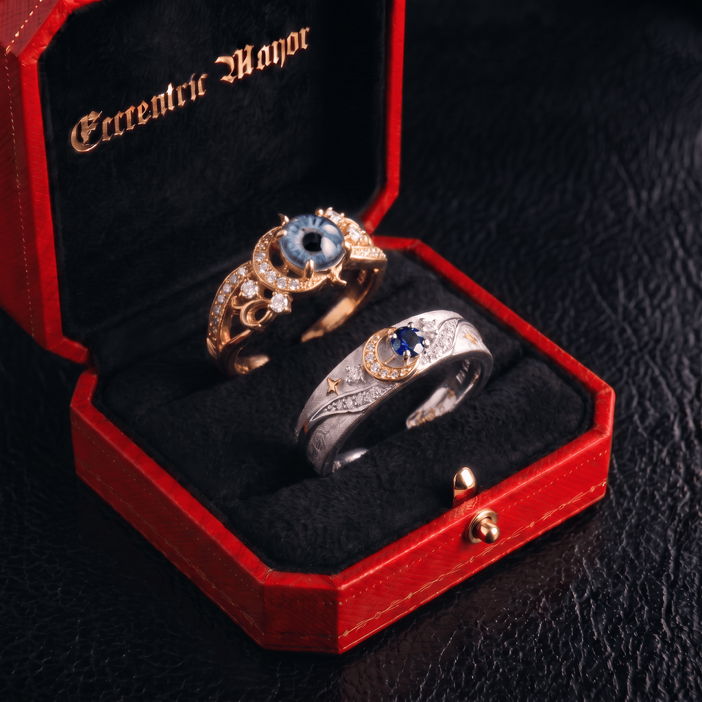 Vowbind · Moonlit Ring Set