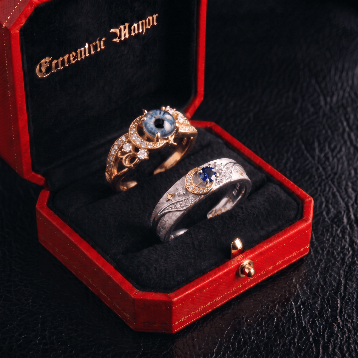 Vowbind · Moonlit Ring Set
