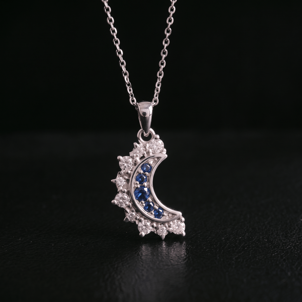 Vowbind · Sun & Moon Necklace Set