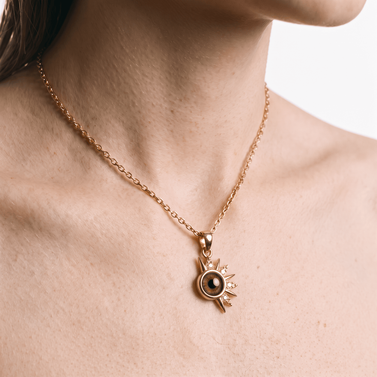 Vowbind · Sun & Moon Necklace Set