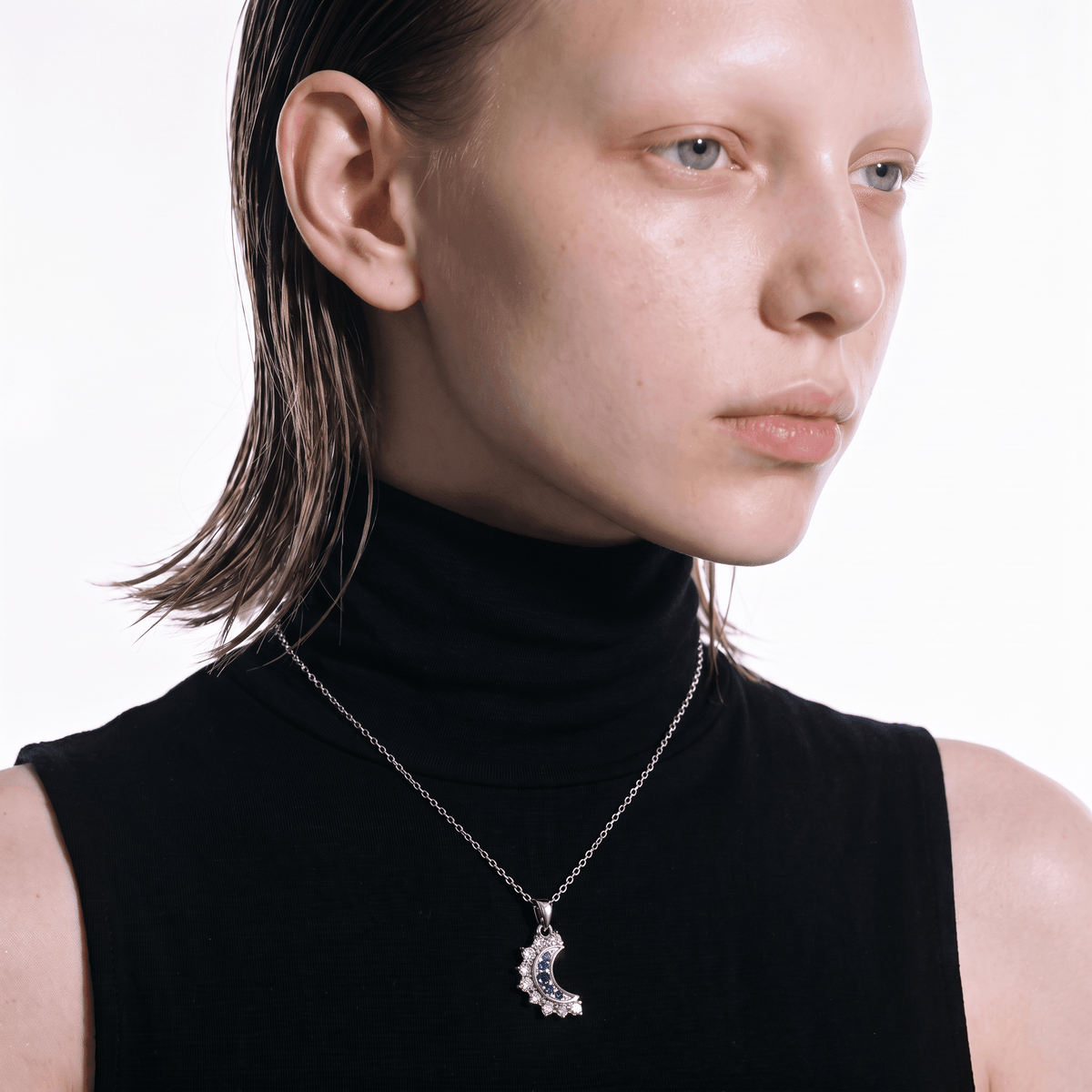 Vowbind · Sun & Moon Necklace Set