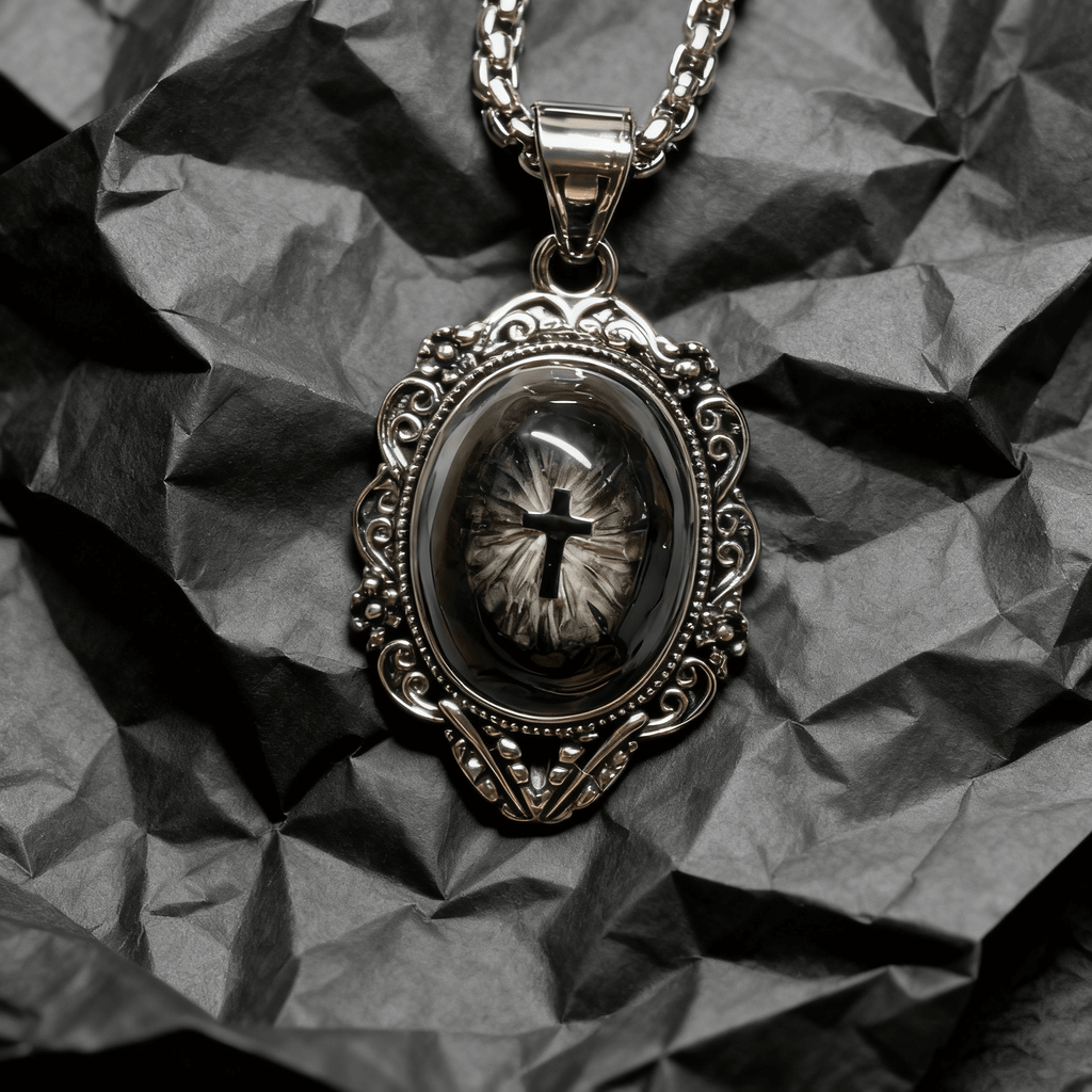 Cathedral Veil · Vessel of Testament Necklace