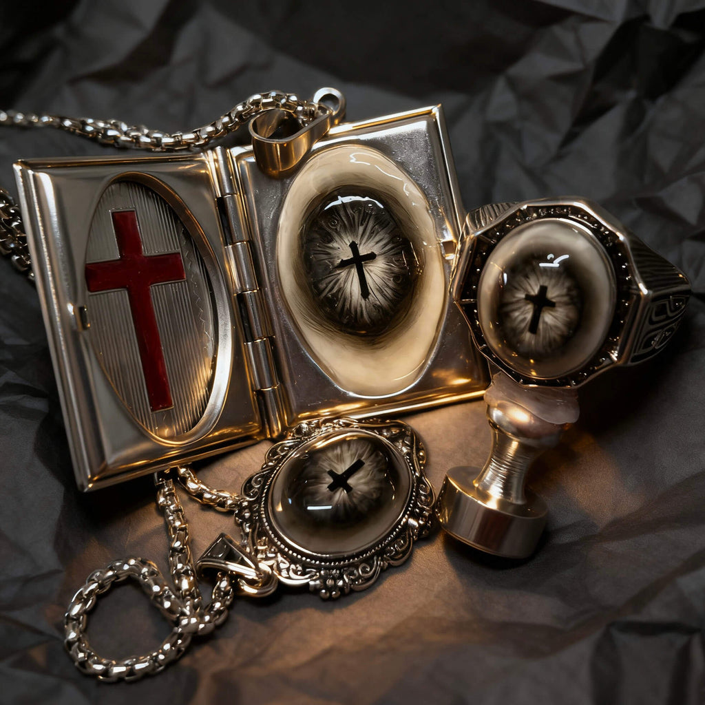 Cathedral Veil · Vessel of Testament Necklace