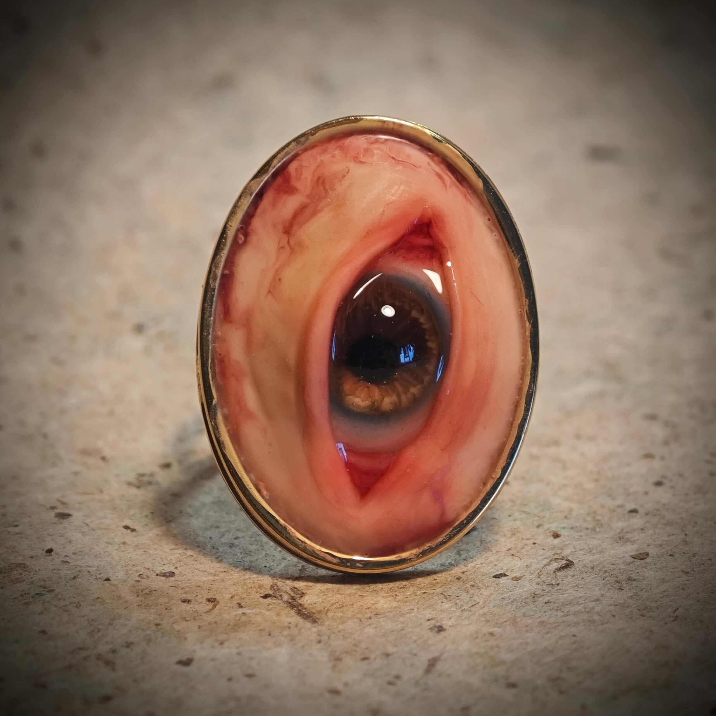 Stitched Sight Ring