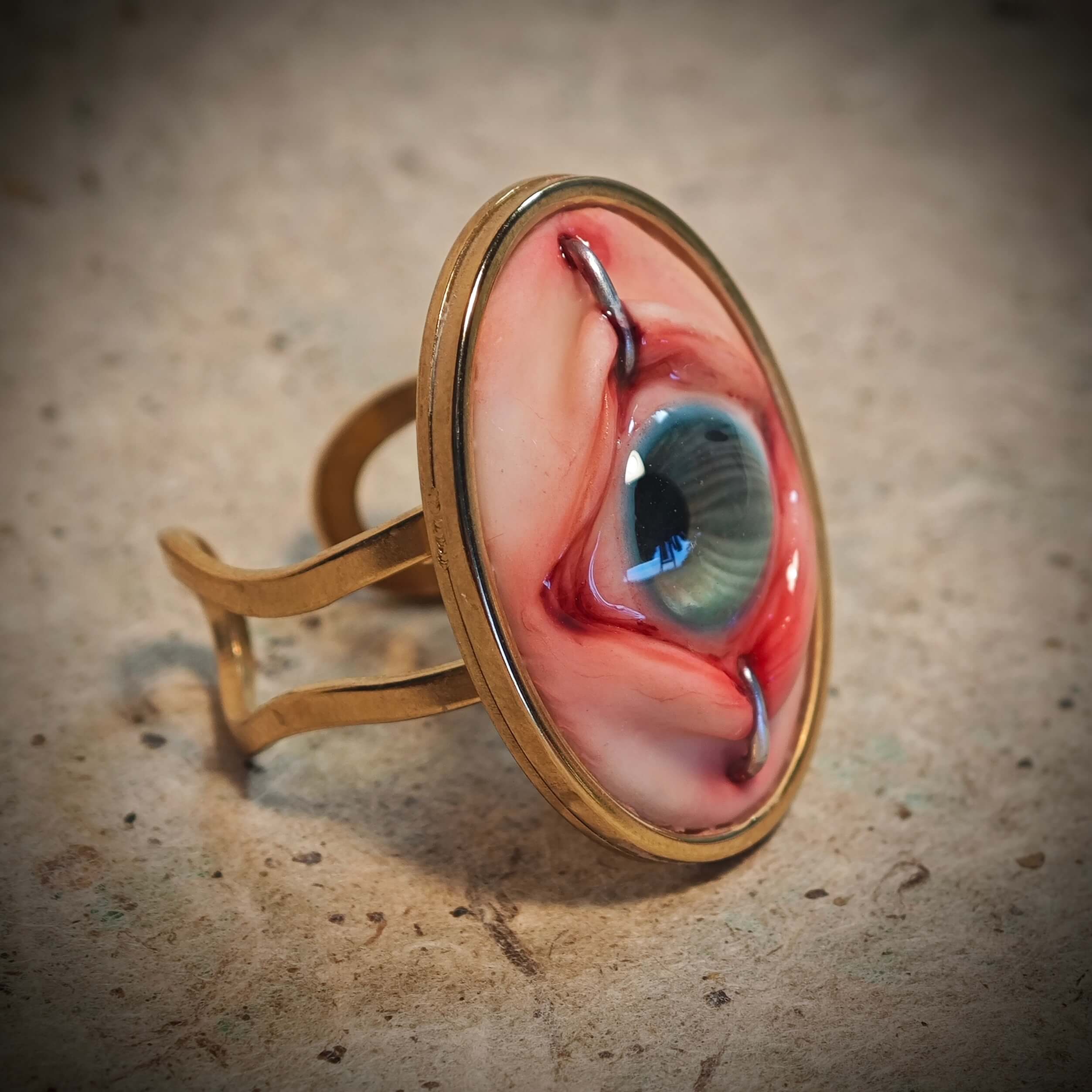 Genähter Visierring