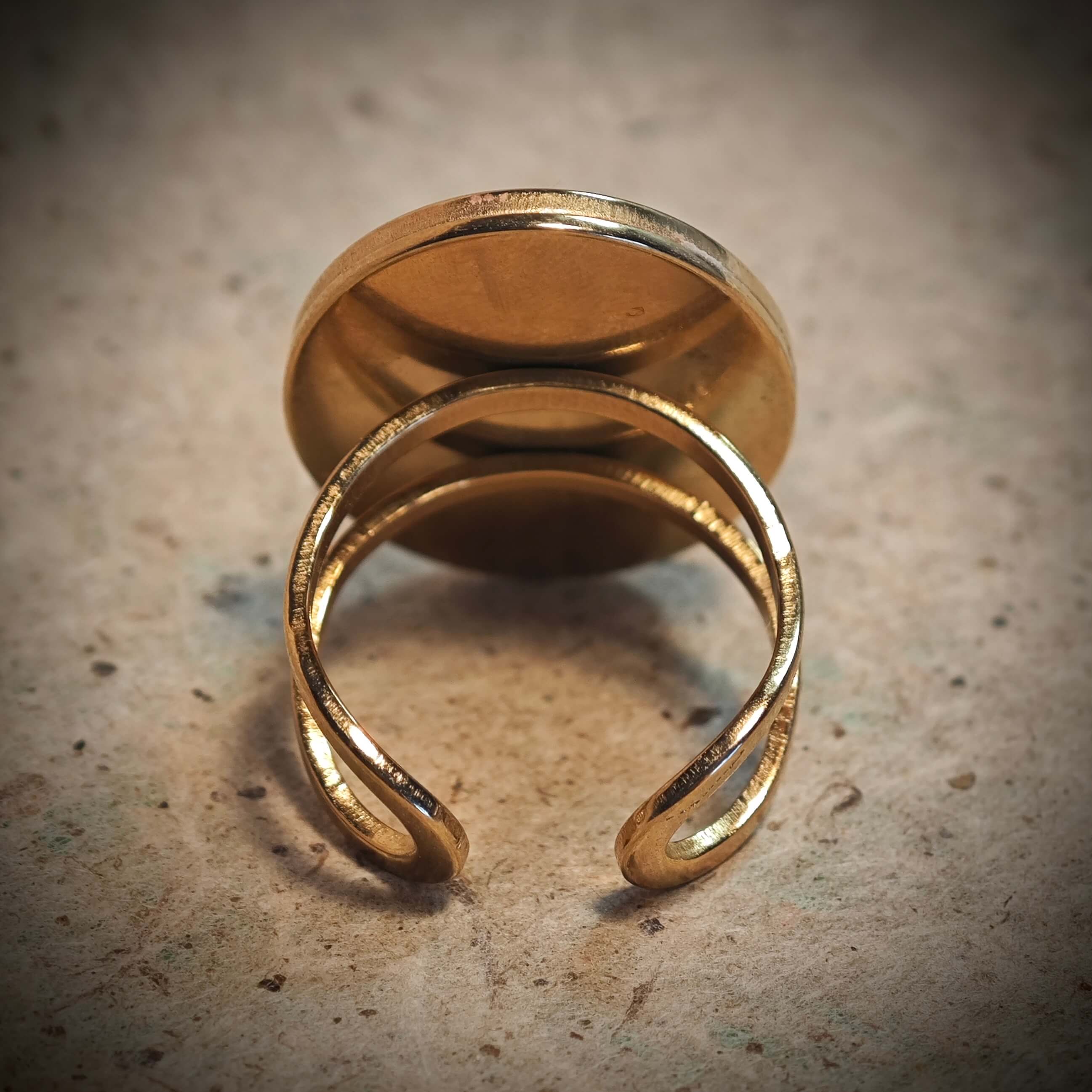Stitched Sight Ring