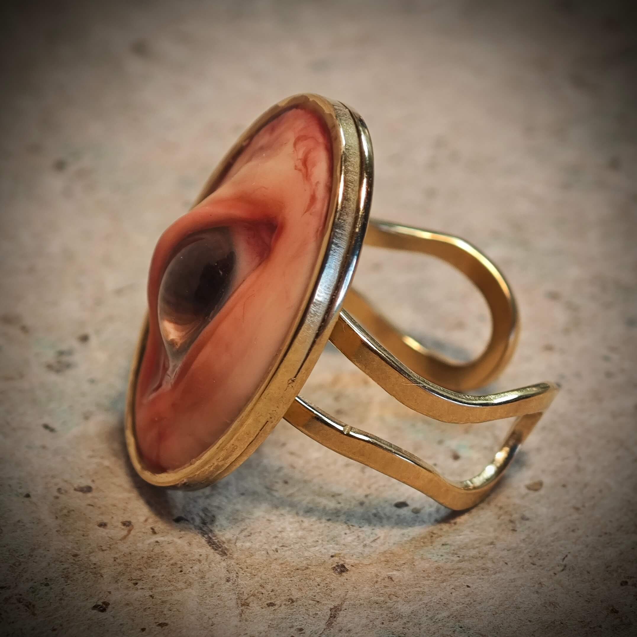 Stitched Sight Ring