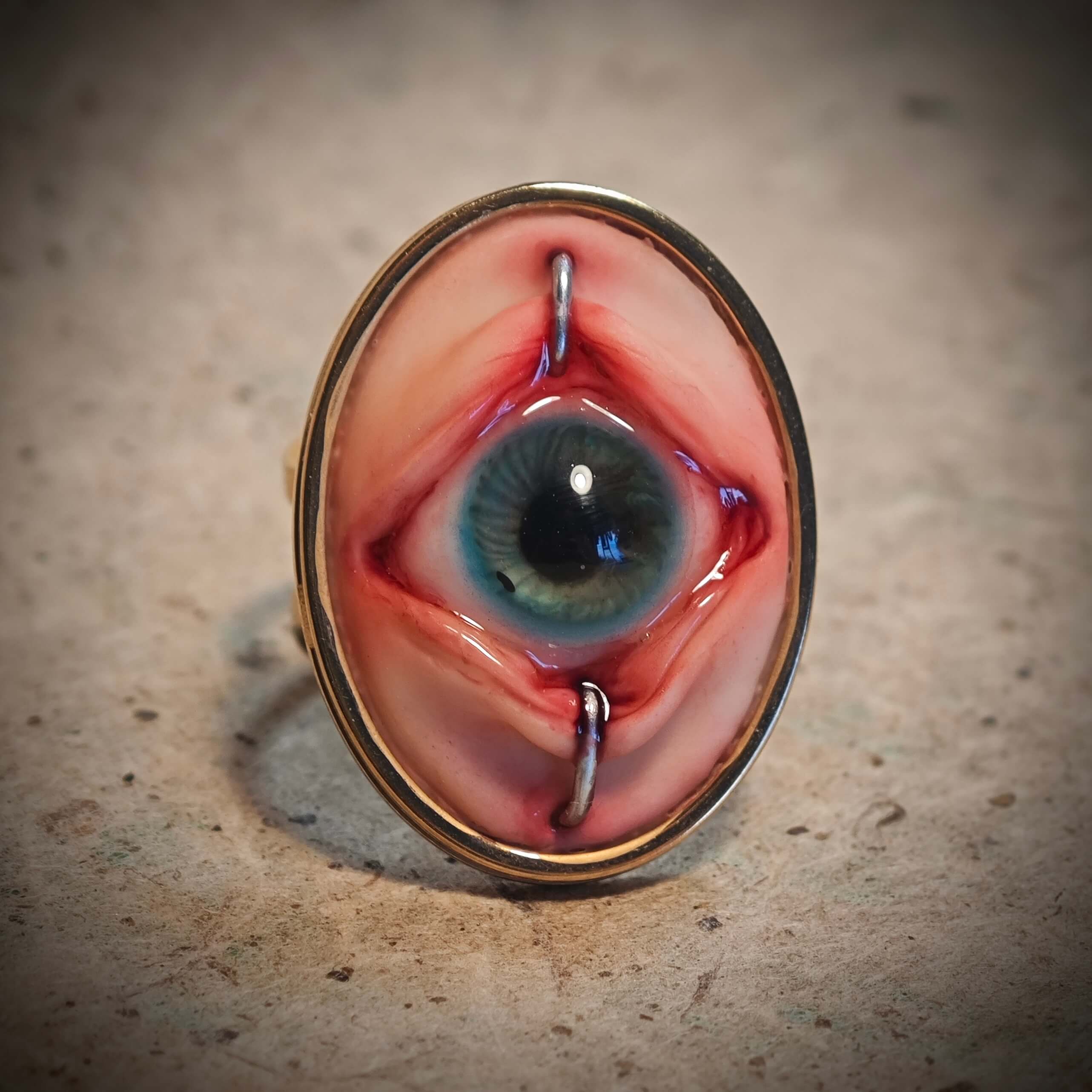 Stitched Sight Ring