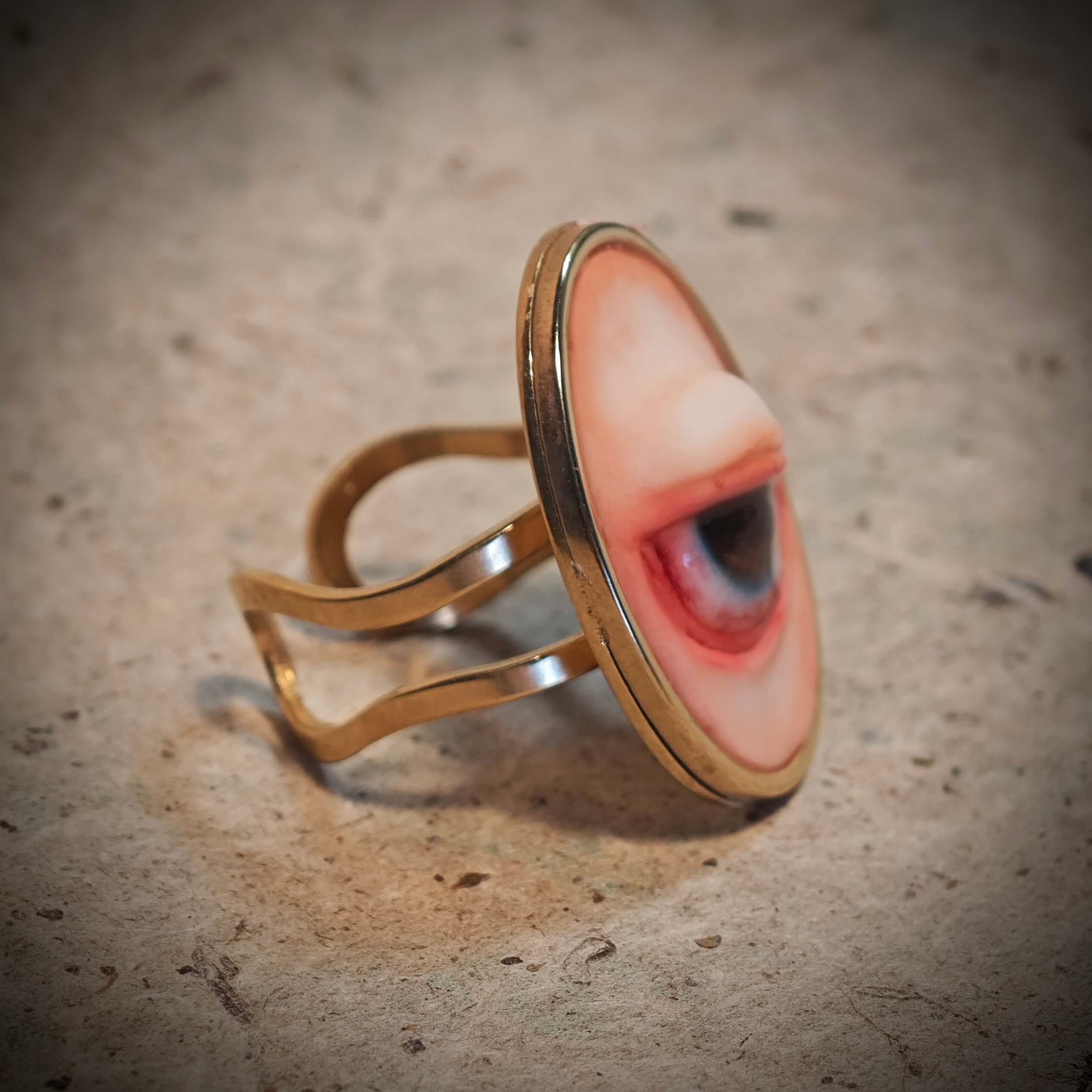 Genähter Visierring