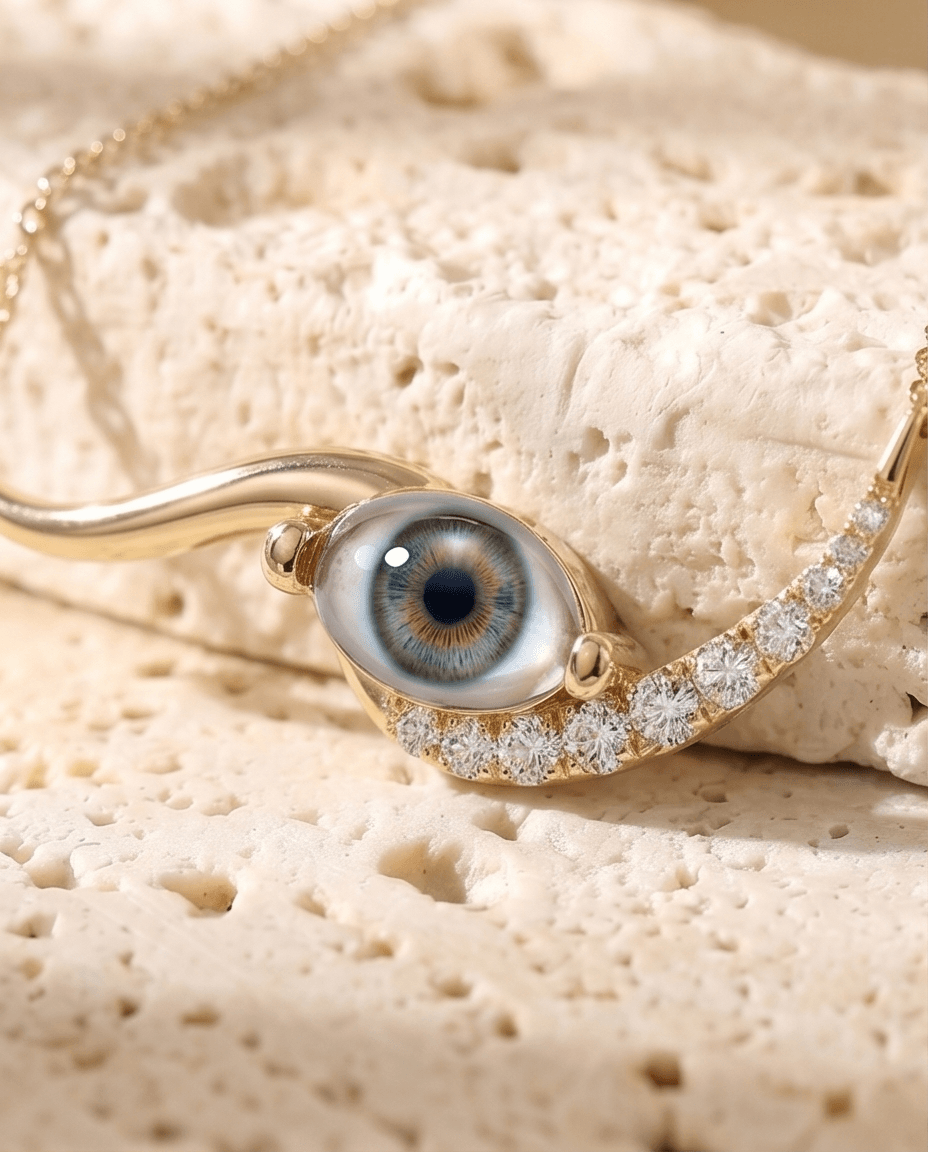 Vowline Eye Necklace