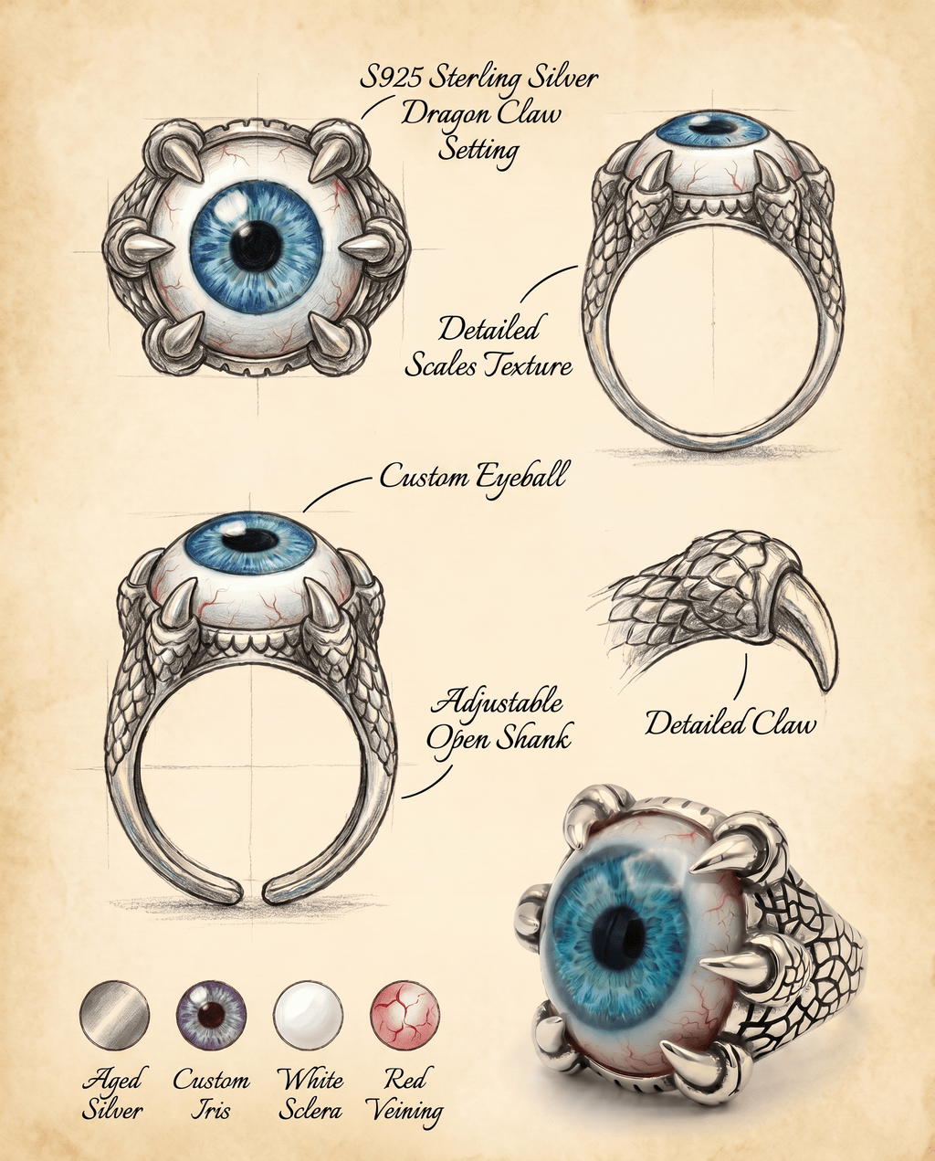 Draconic Grip Ring