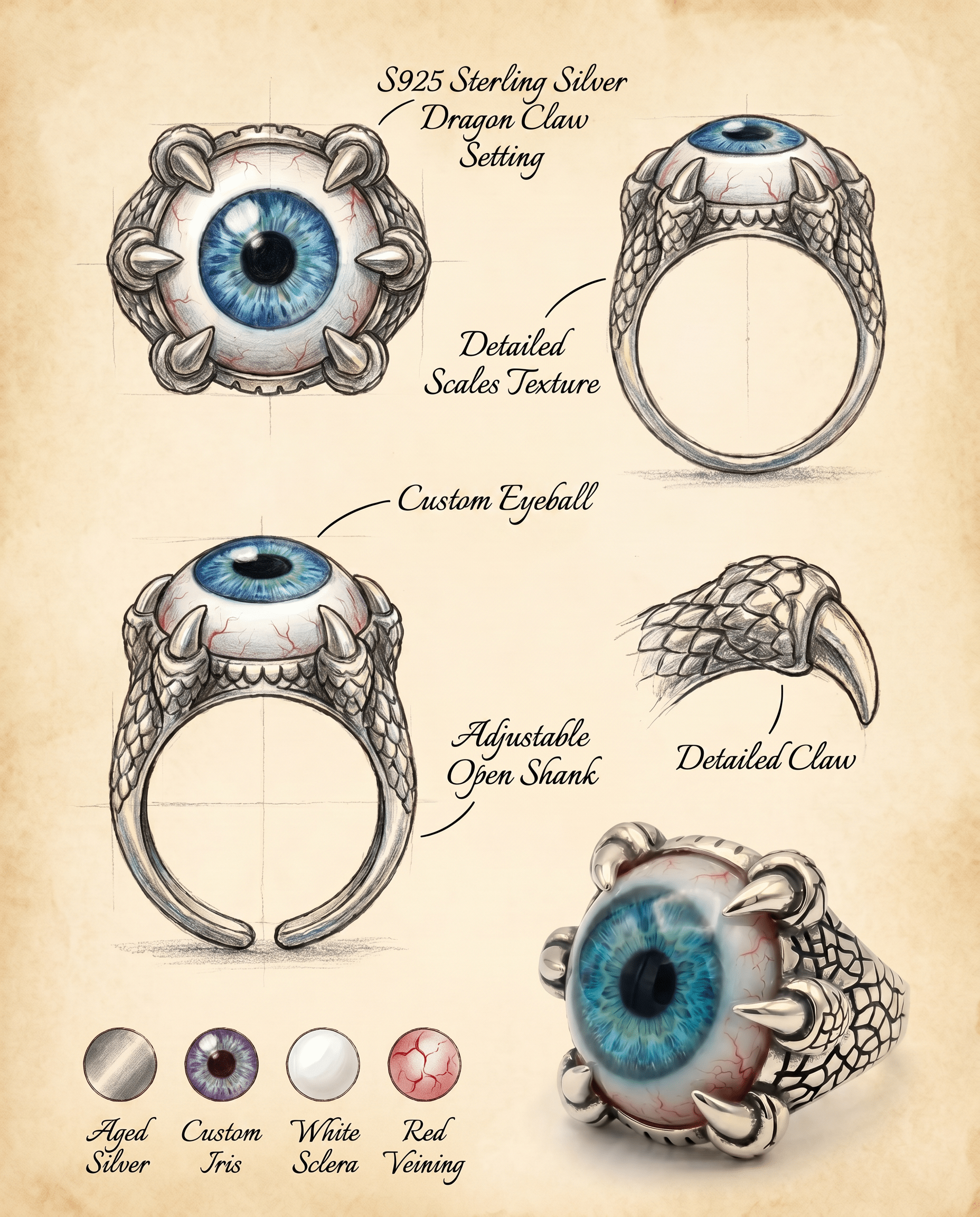 Draconic Grip Ring