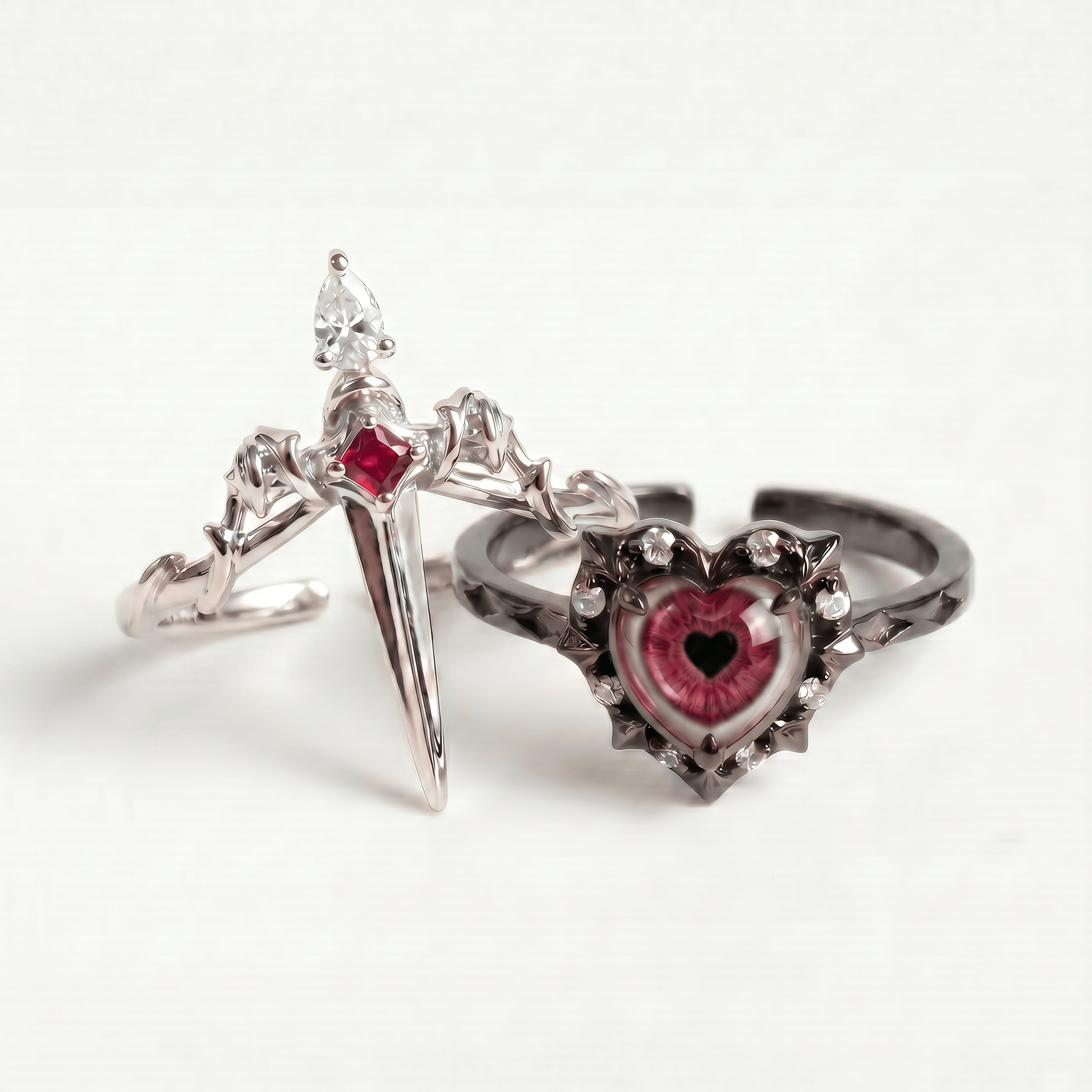 Vowbind Eye Ring Set