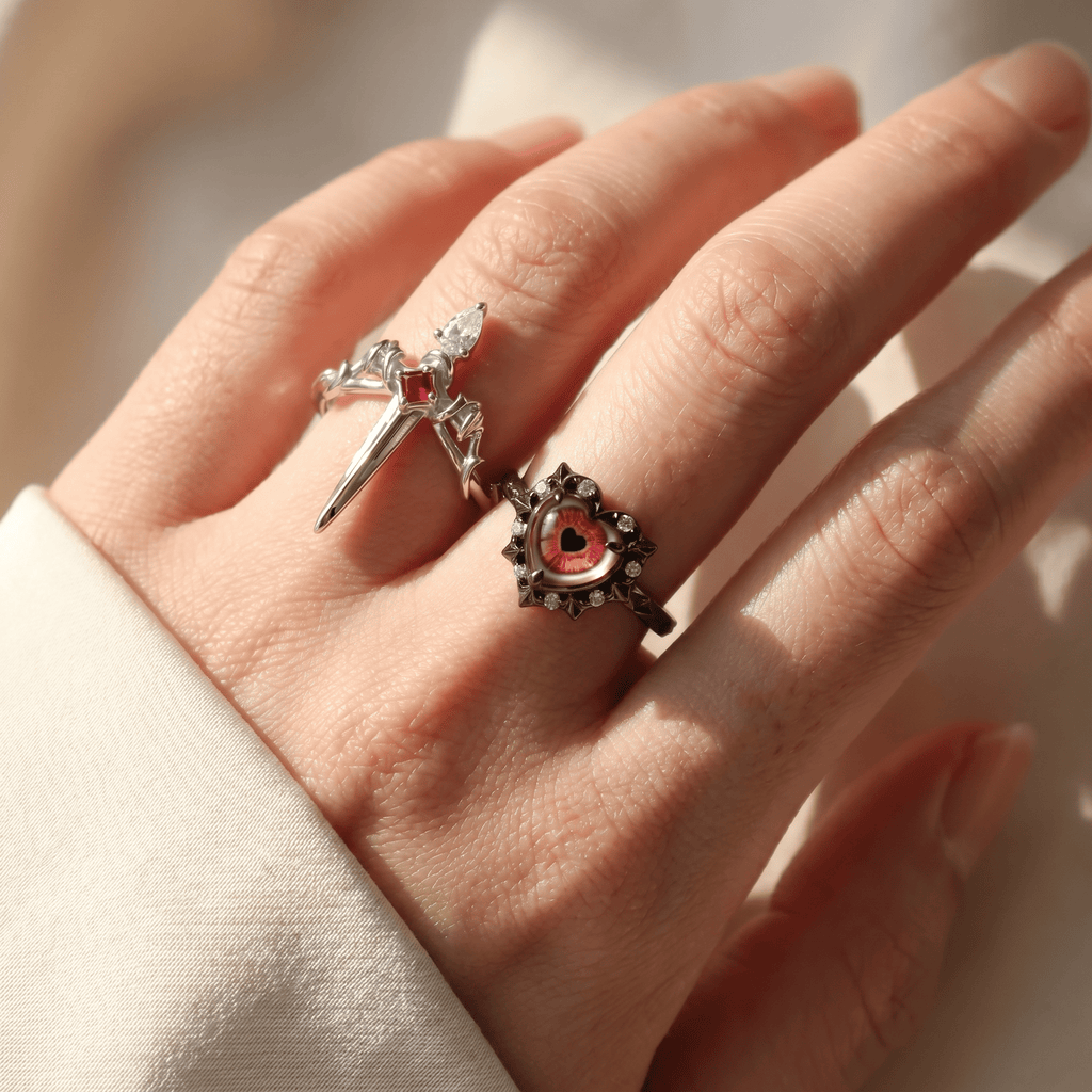Vowbind Eye Ring Set