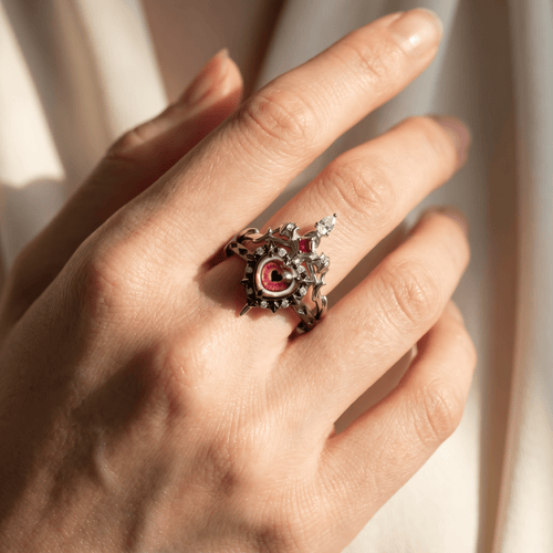 Vowbind Eye Ring Set