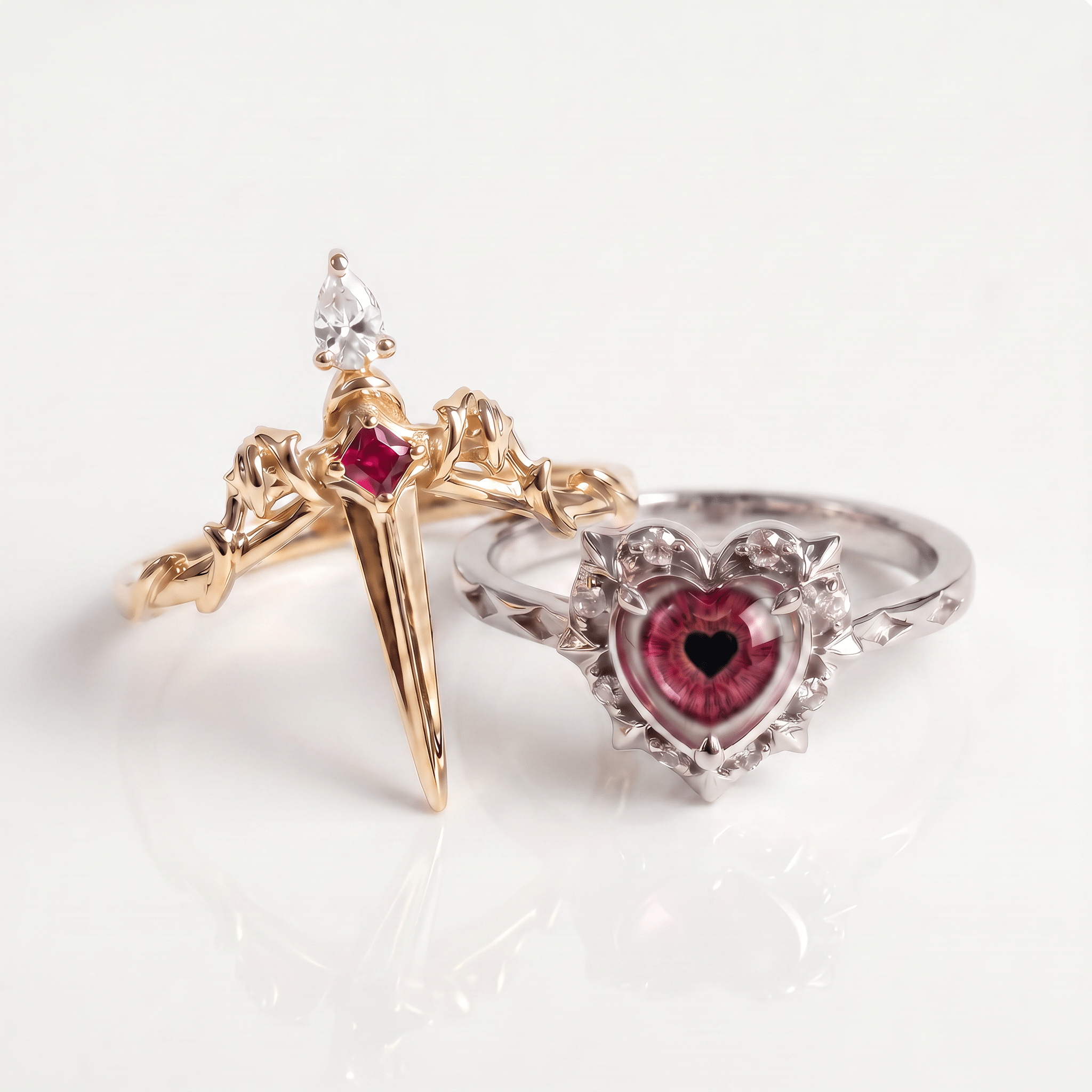 Vowbind Eye Ring Set – Harmony