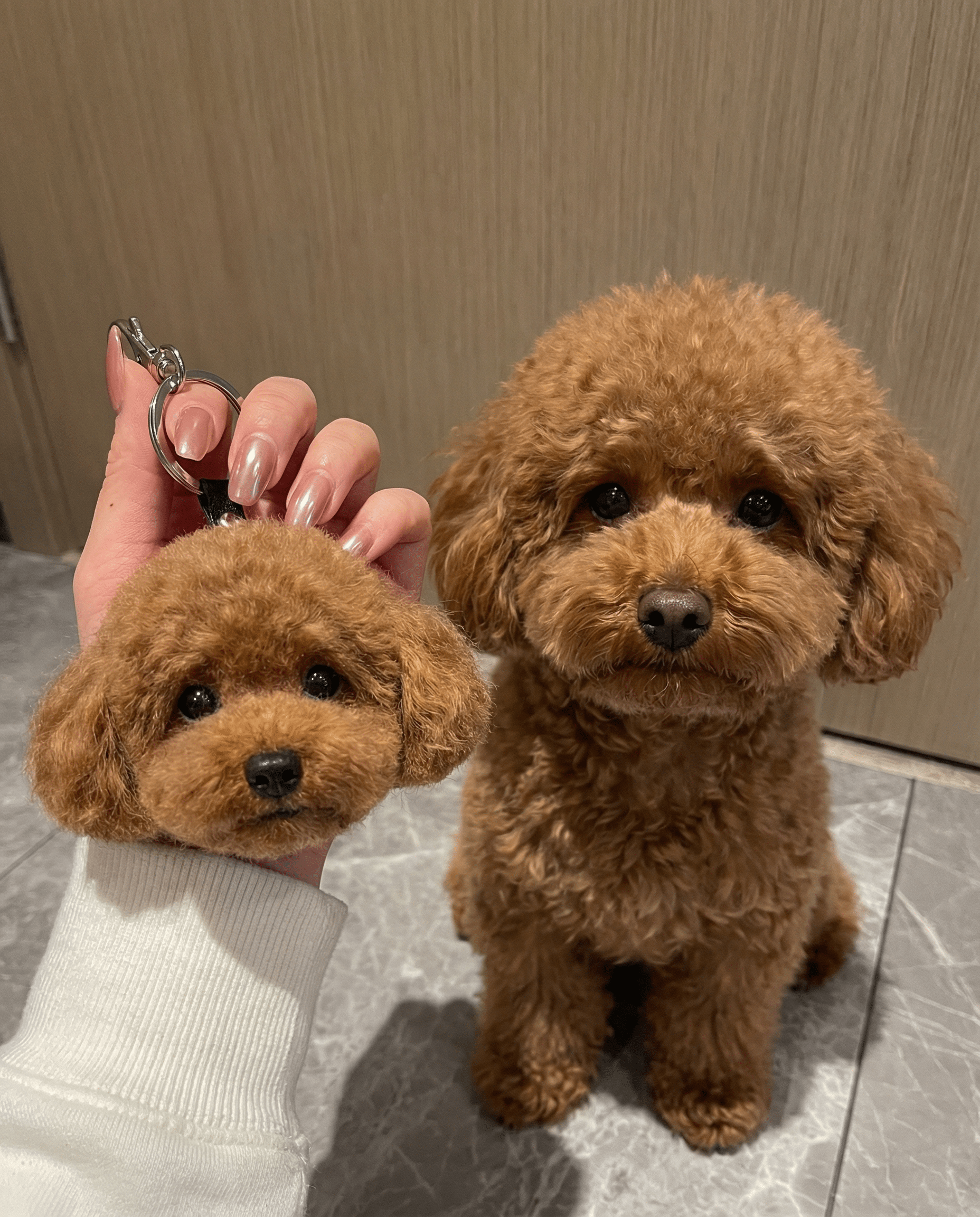 Pet Portrait Keychain