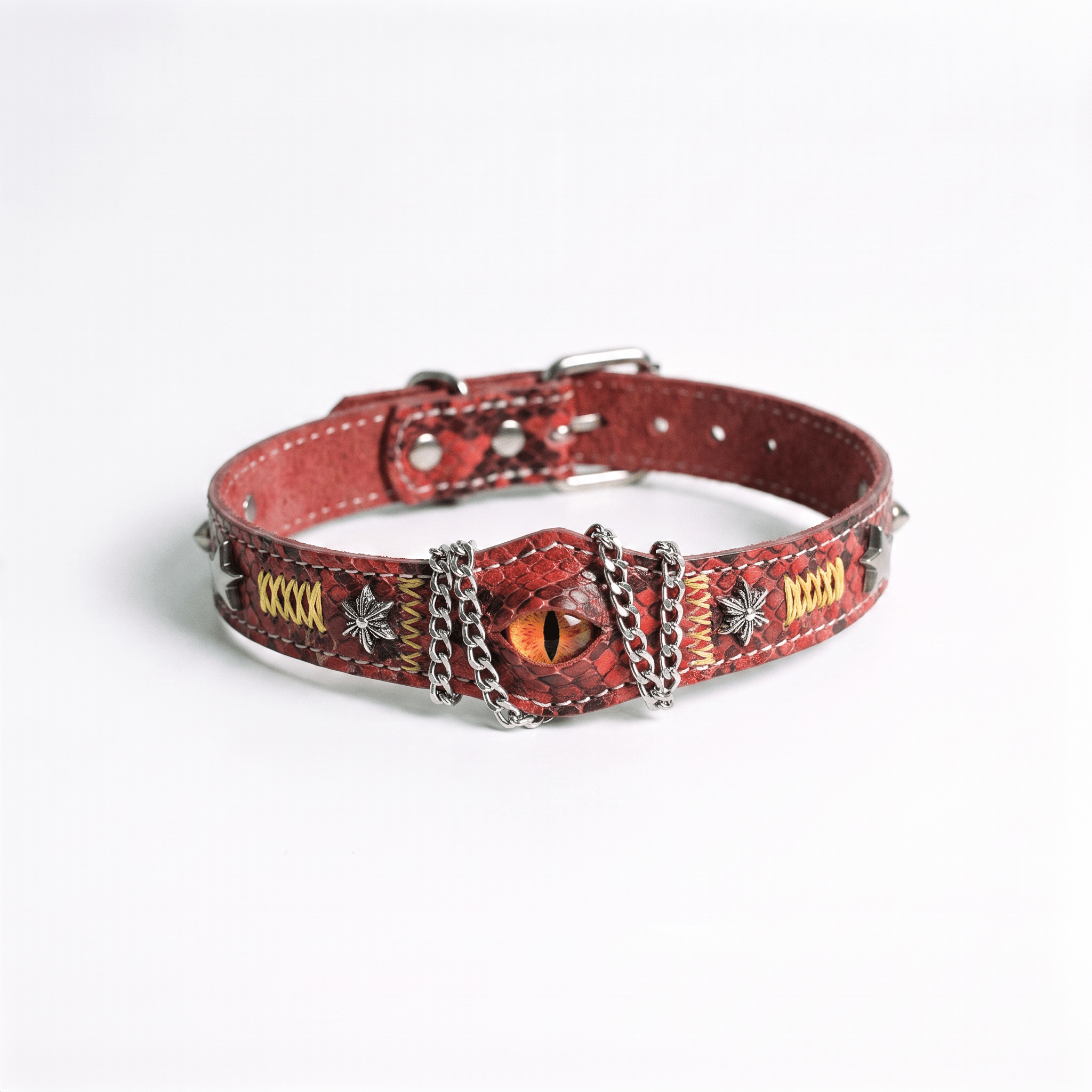 Nocturne · Crimson Serpent Wristband