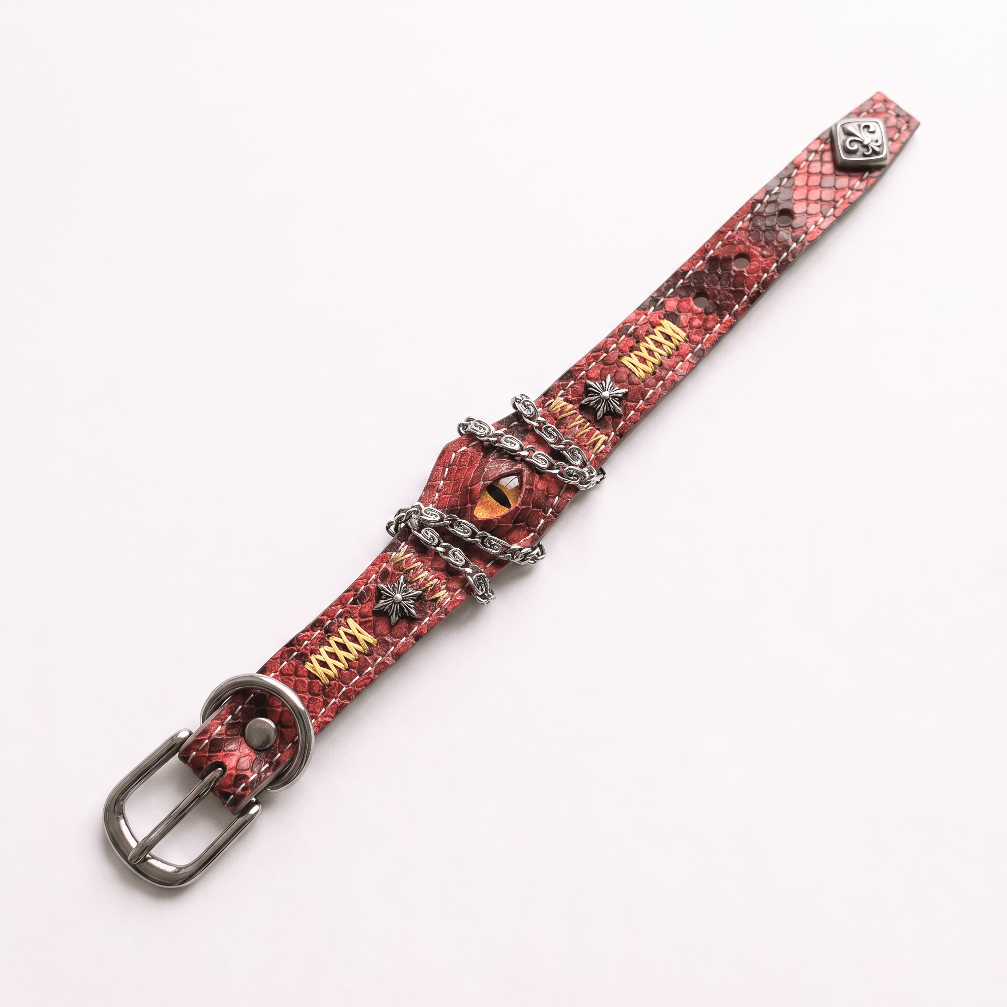 Nocturne · Crimson Serpent Wristband