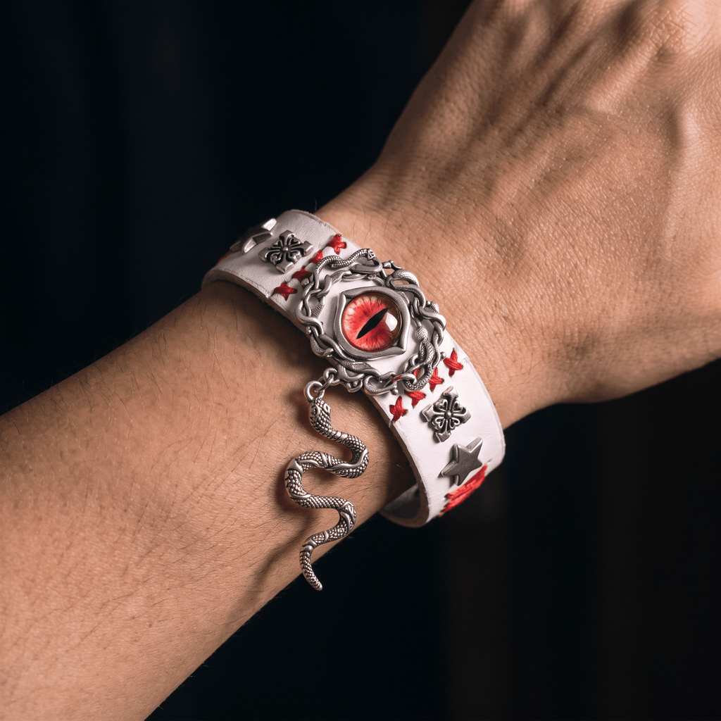 Nocturne · Crimson Coil Wristband