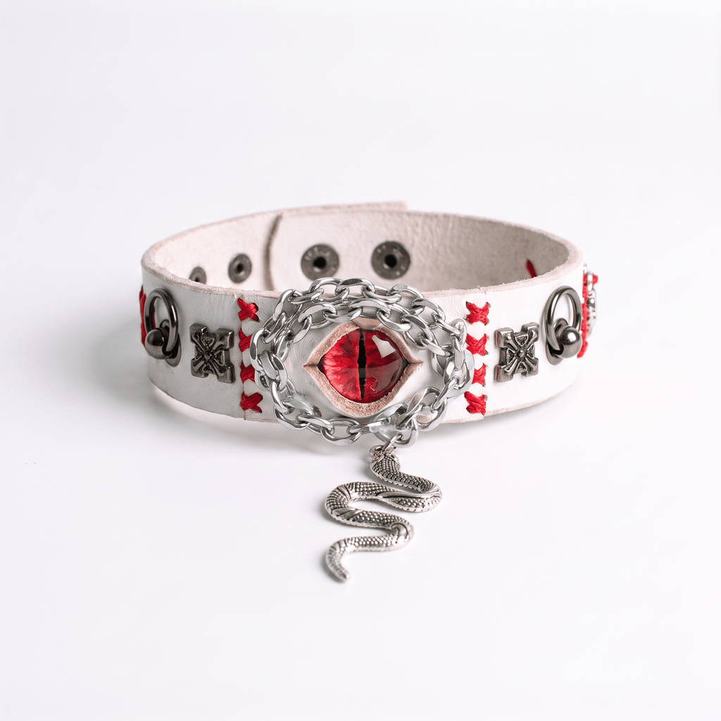 Nocturne · Crimson Coil Wristband