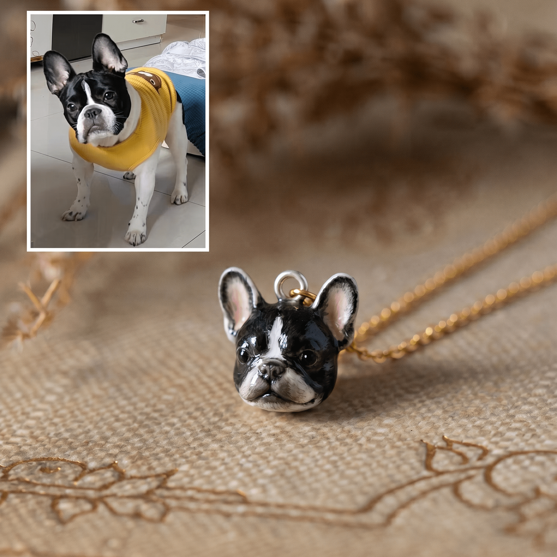 Guardian Portrait Pet Necklace