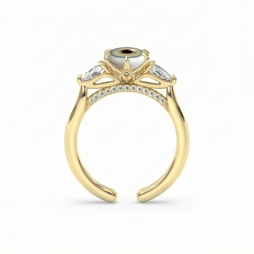 Eidbindungsaugenring – Gold