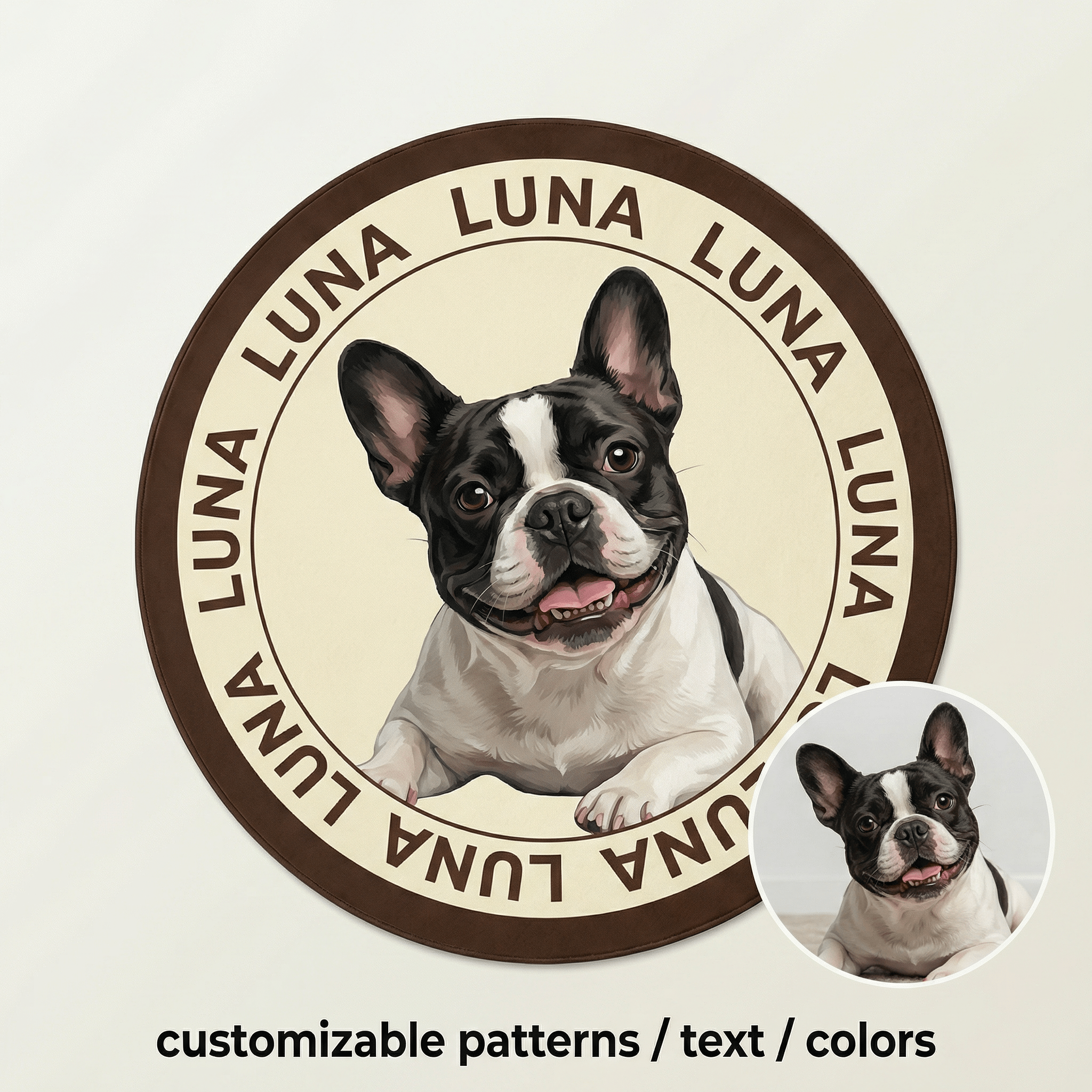 Pet Portrait Rug