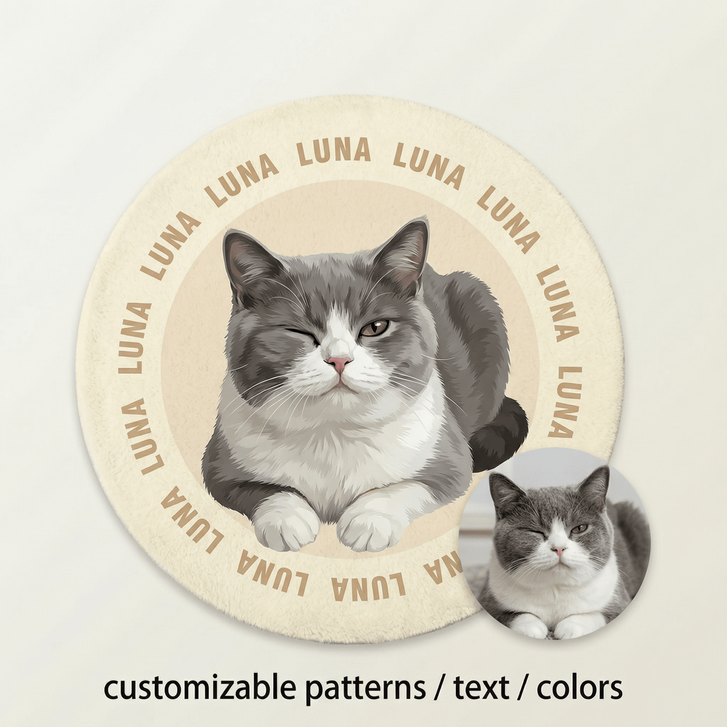 Pet Portrait Rug
