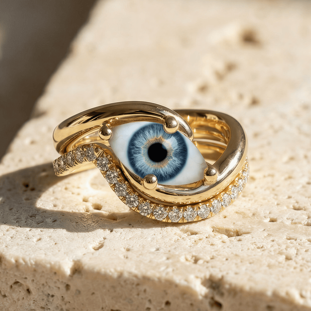 Marquise Devotion Ring & Band