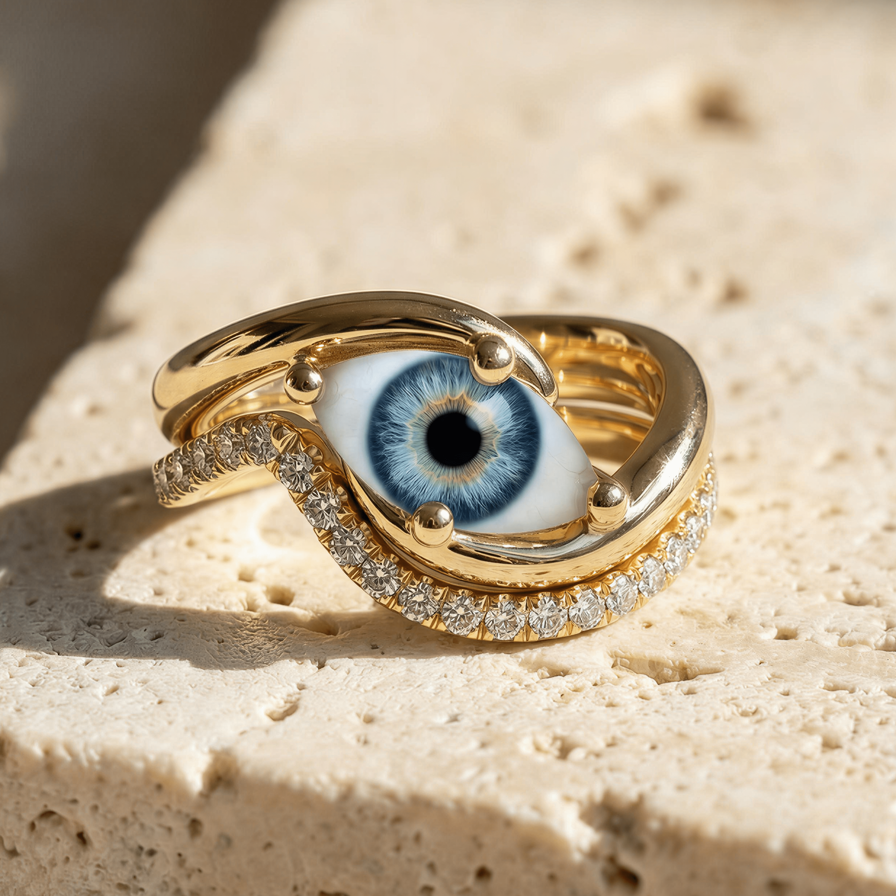 Marquise Devotion Ring & Band