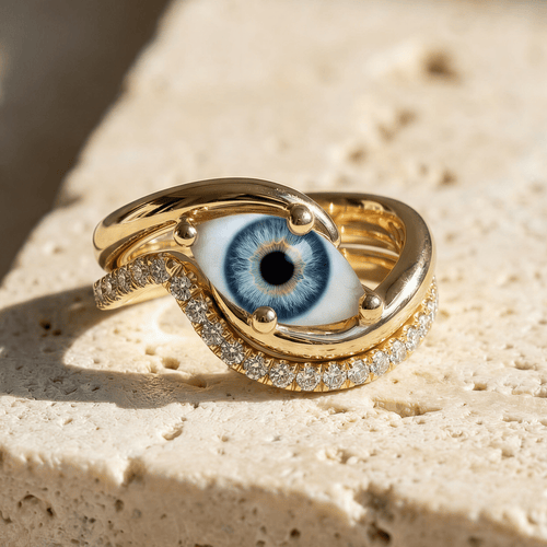 Marquise Devotion Ring & Band