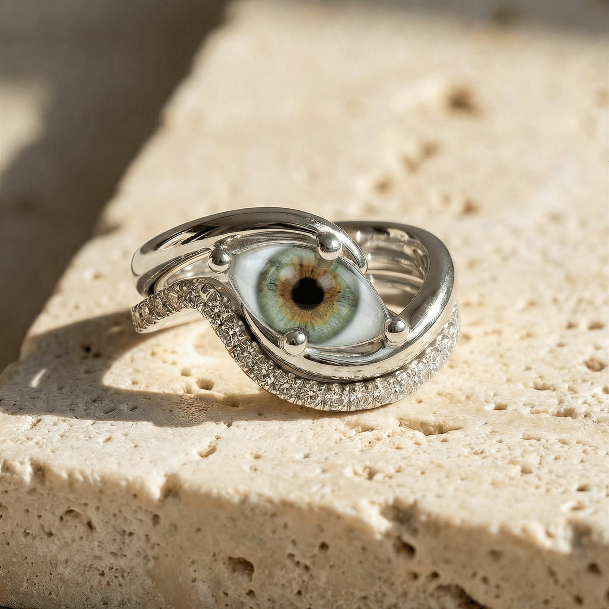 Marquise Devotion Ring & Band