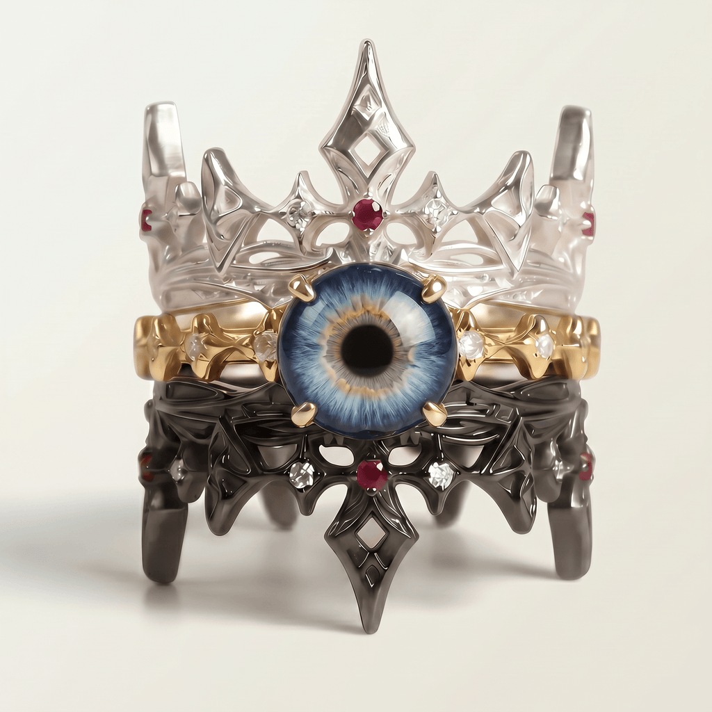 Crow’s Throne Ring Set