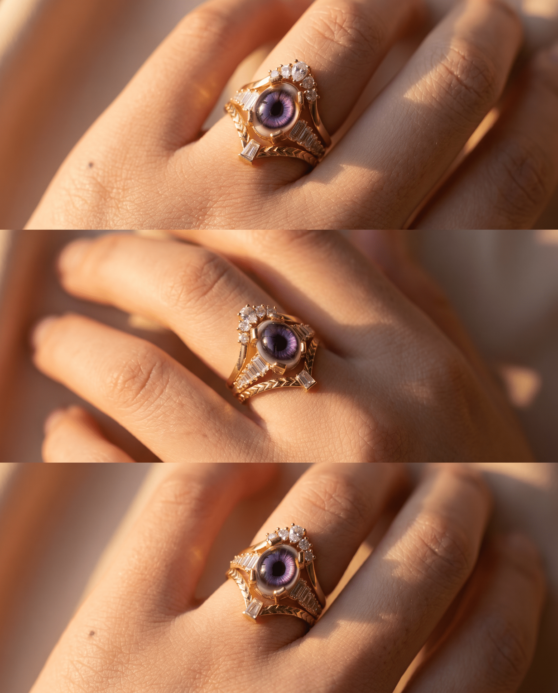 The Empress Gaze Trinity - Gold