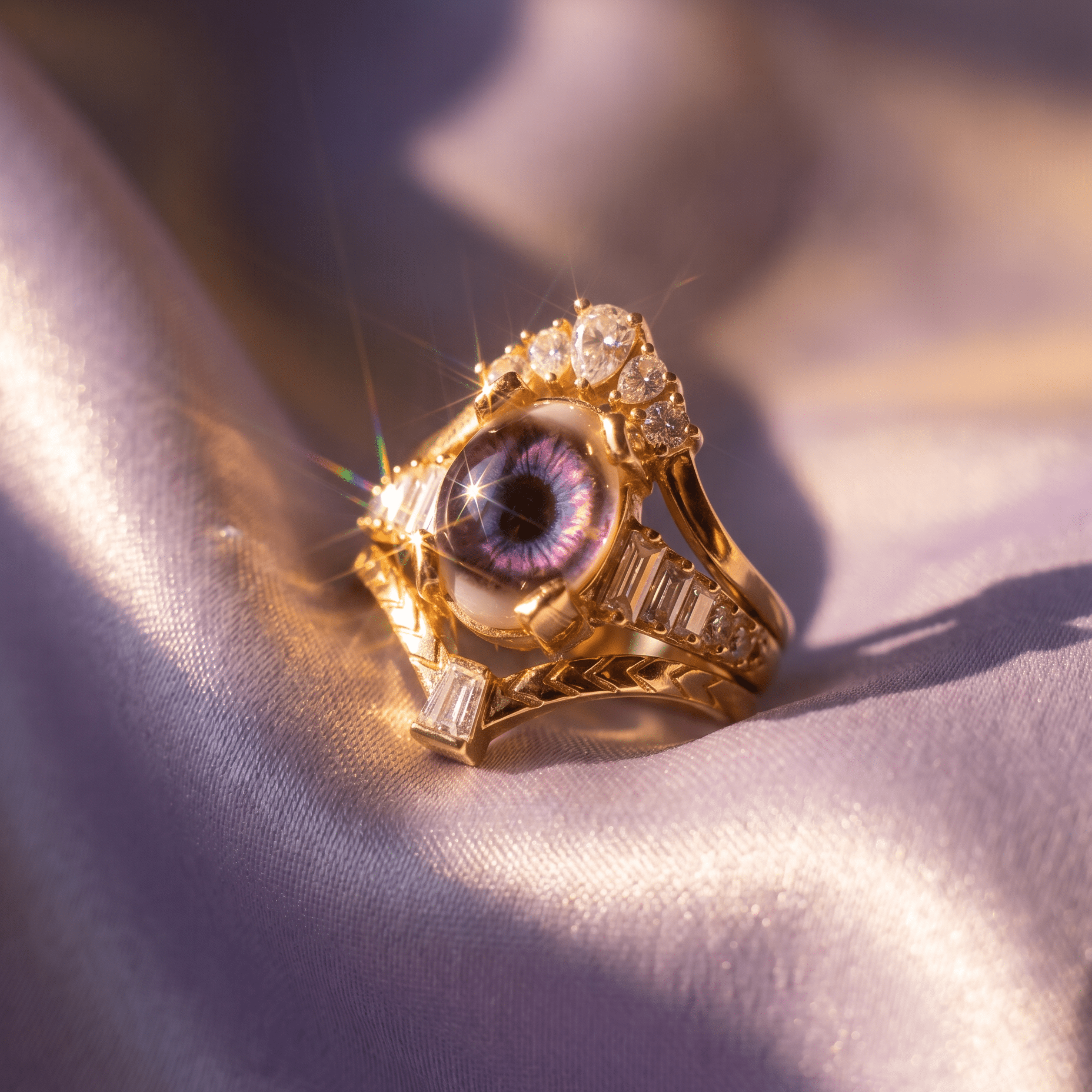 The Empress Gaze Trinity - Gold