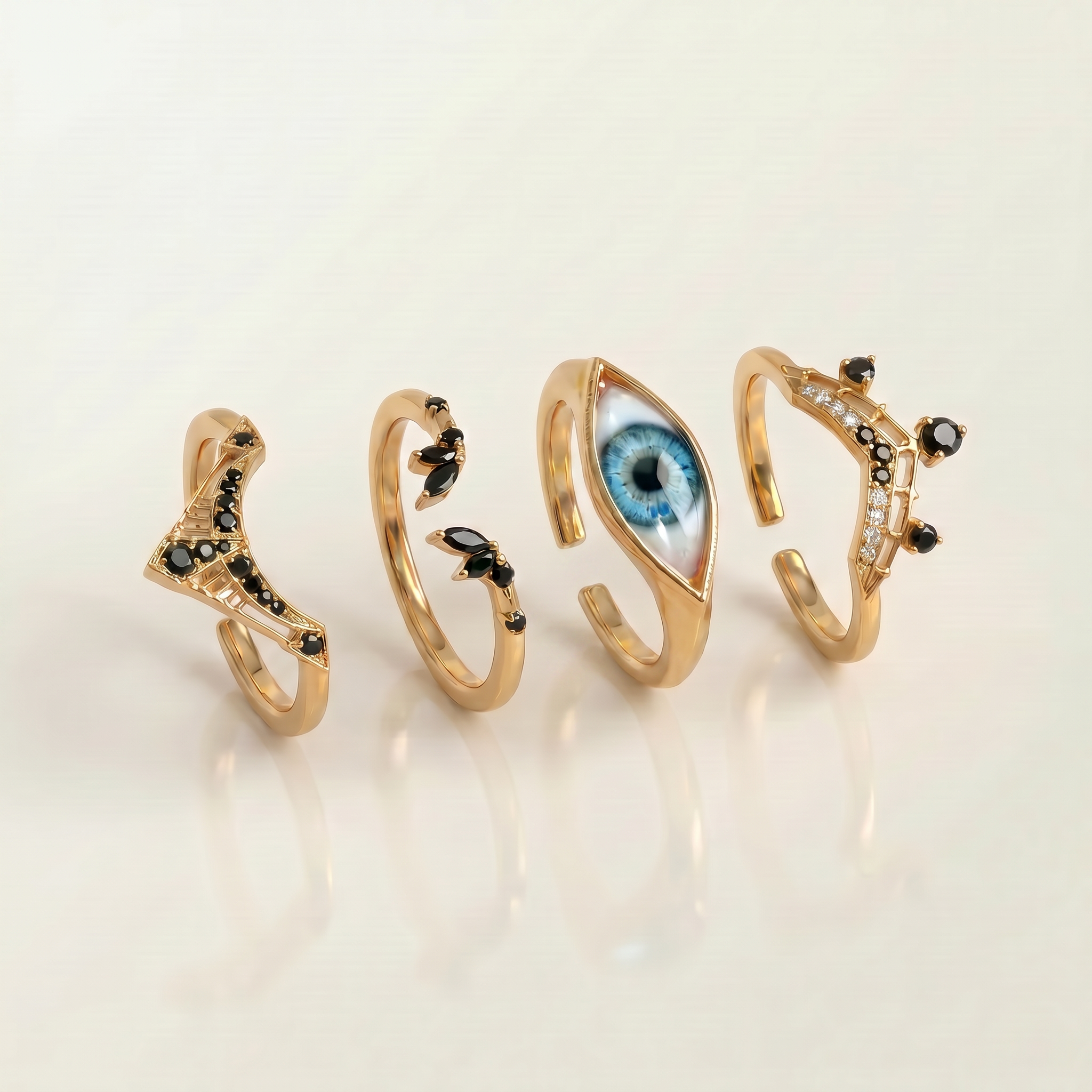 Nightwatcher Ring Set