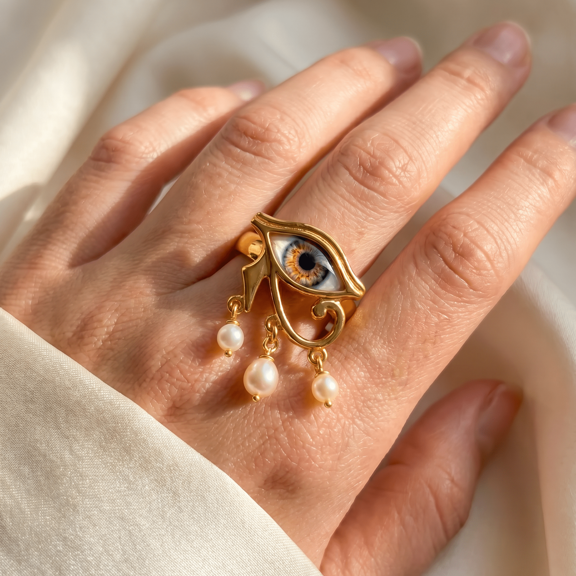 Eye of Ra Ring