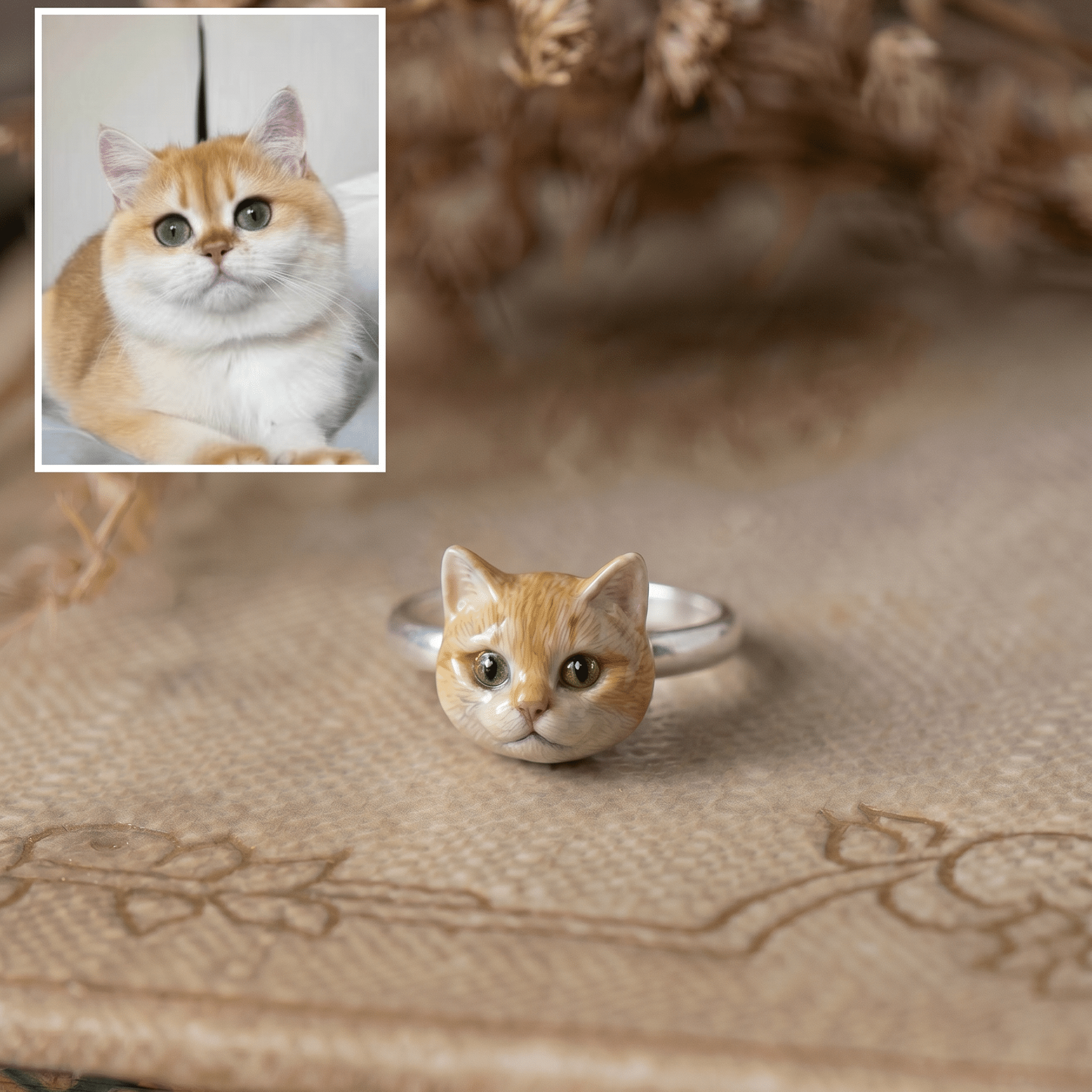 Guardian Portrait Pet Necklace