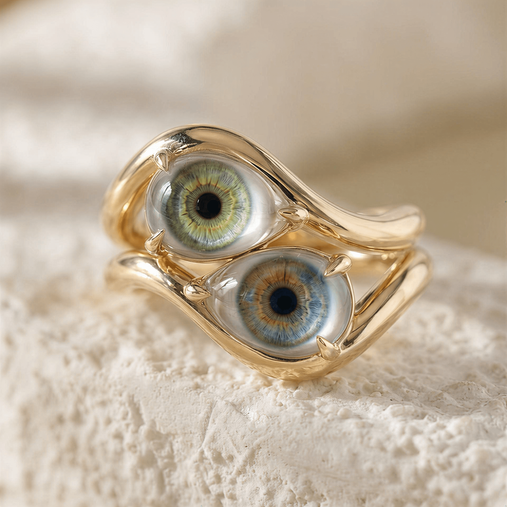 The Entwined Path Rings