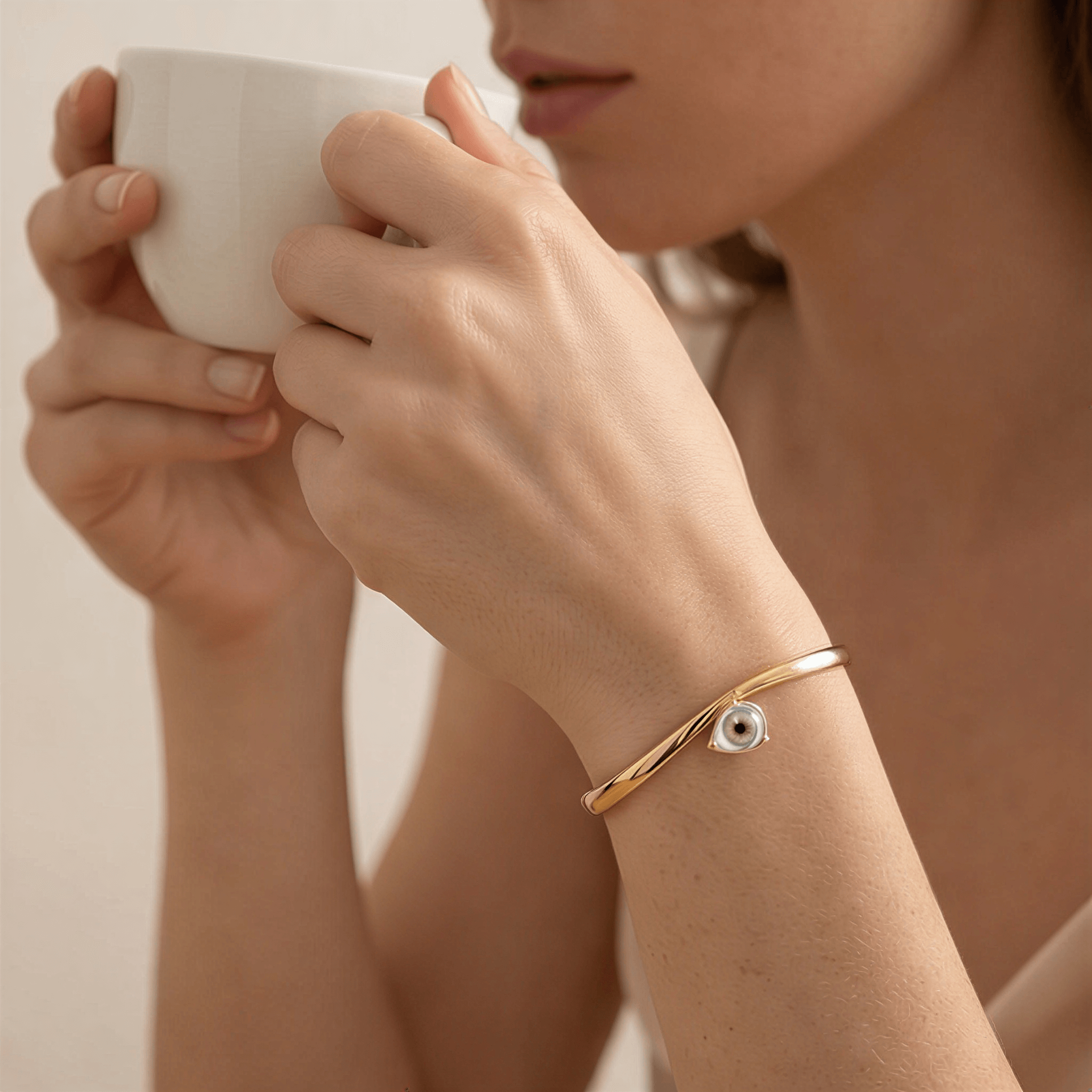 Sightline Bangle - Silver