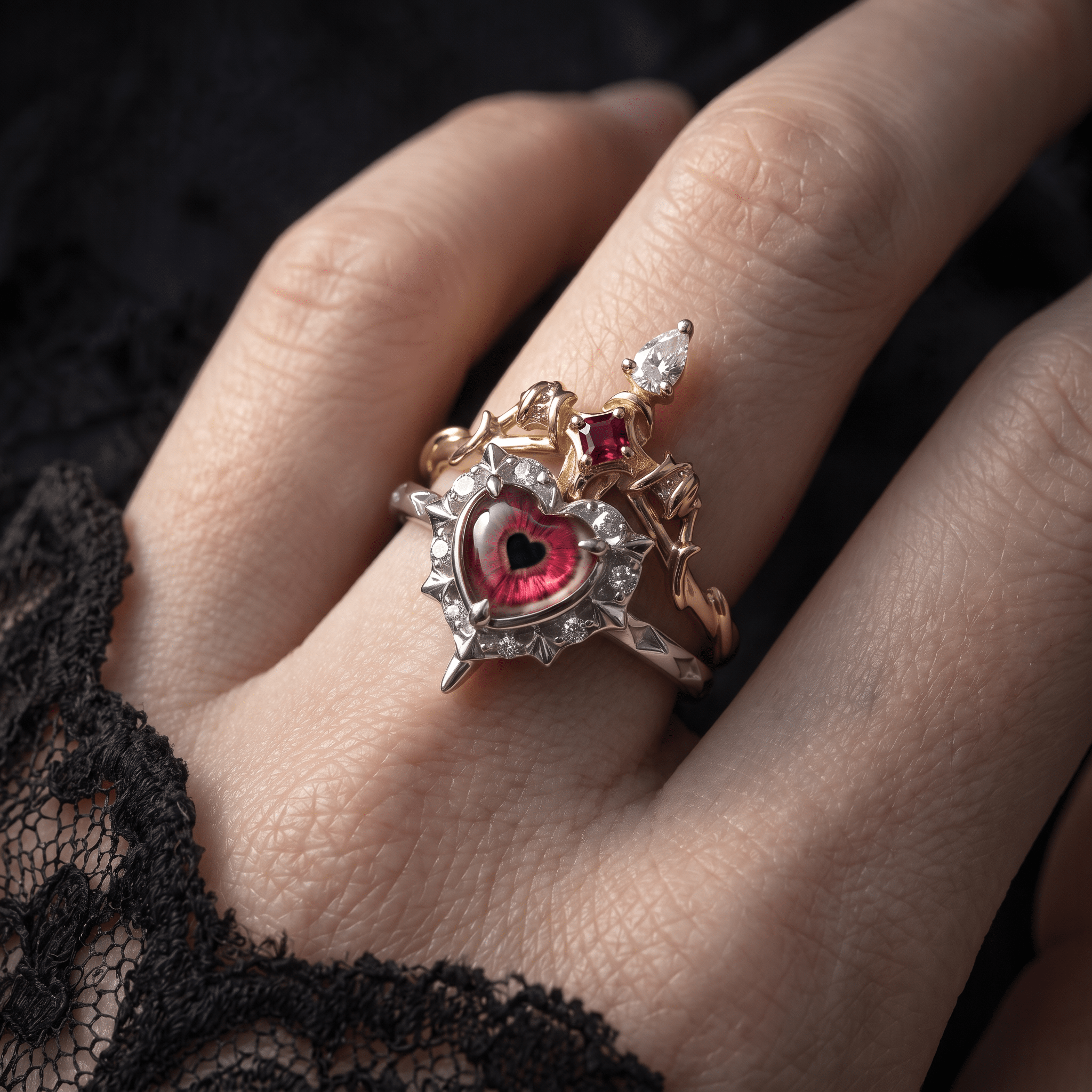 Vowbind Eye Ring Set – Harmony