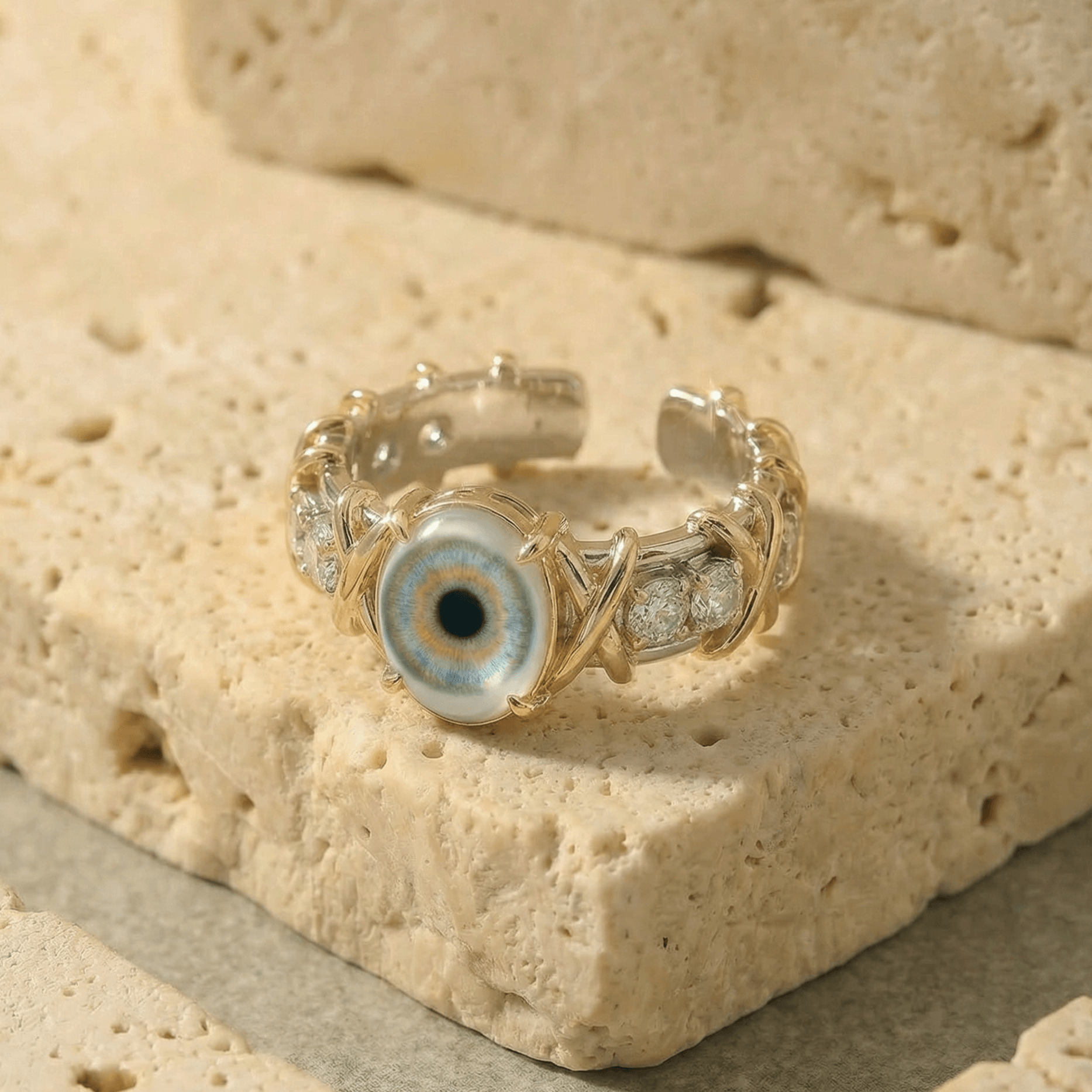 Intertwined Fate Ring