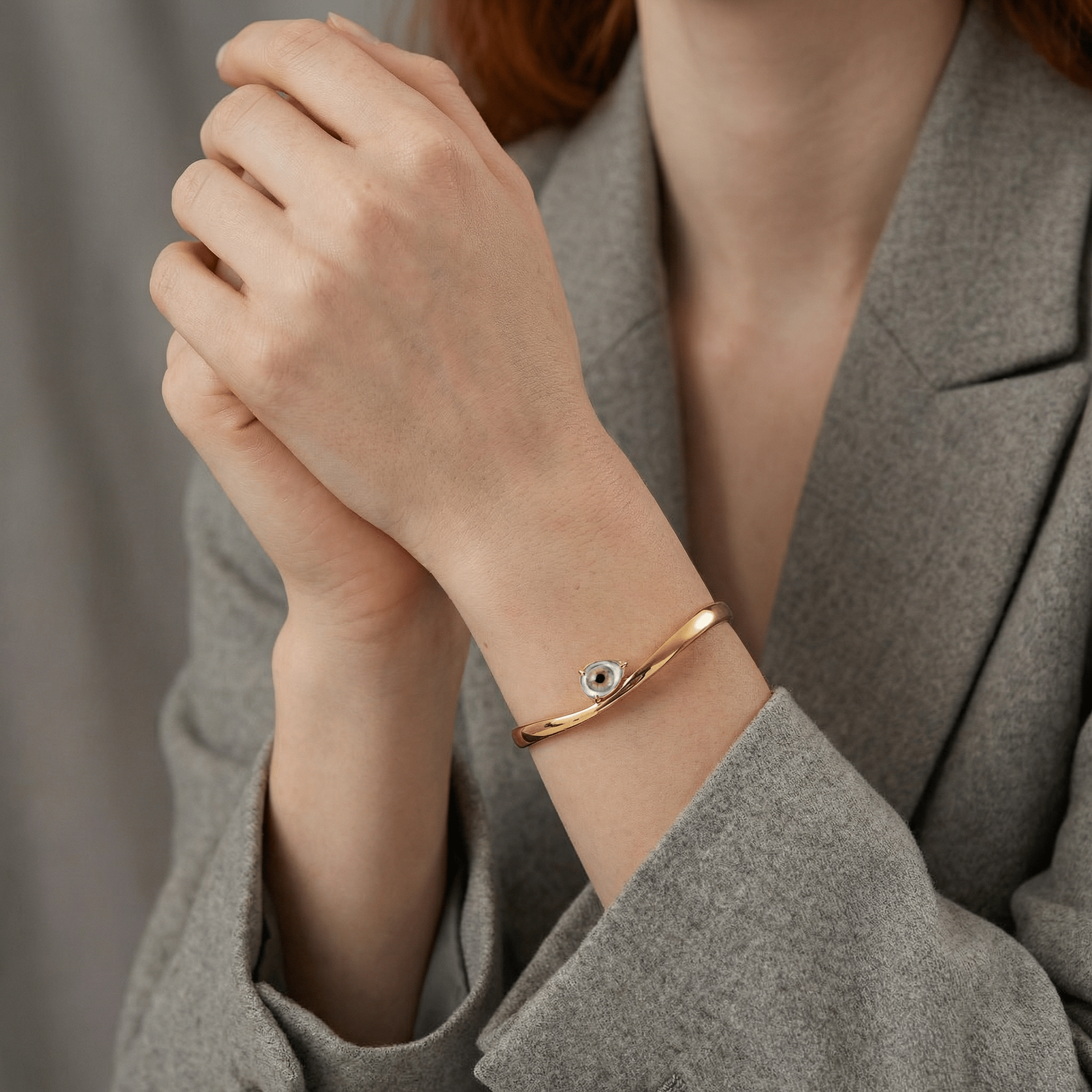 Sightline Bangle - Silver